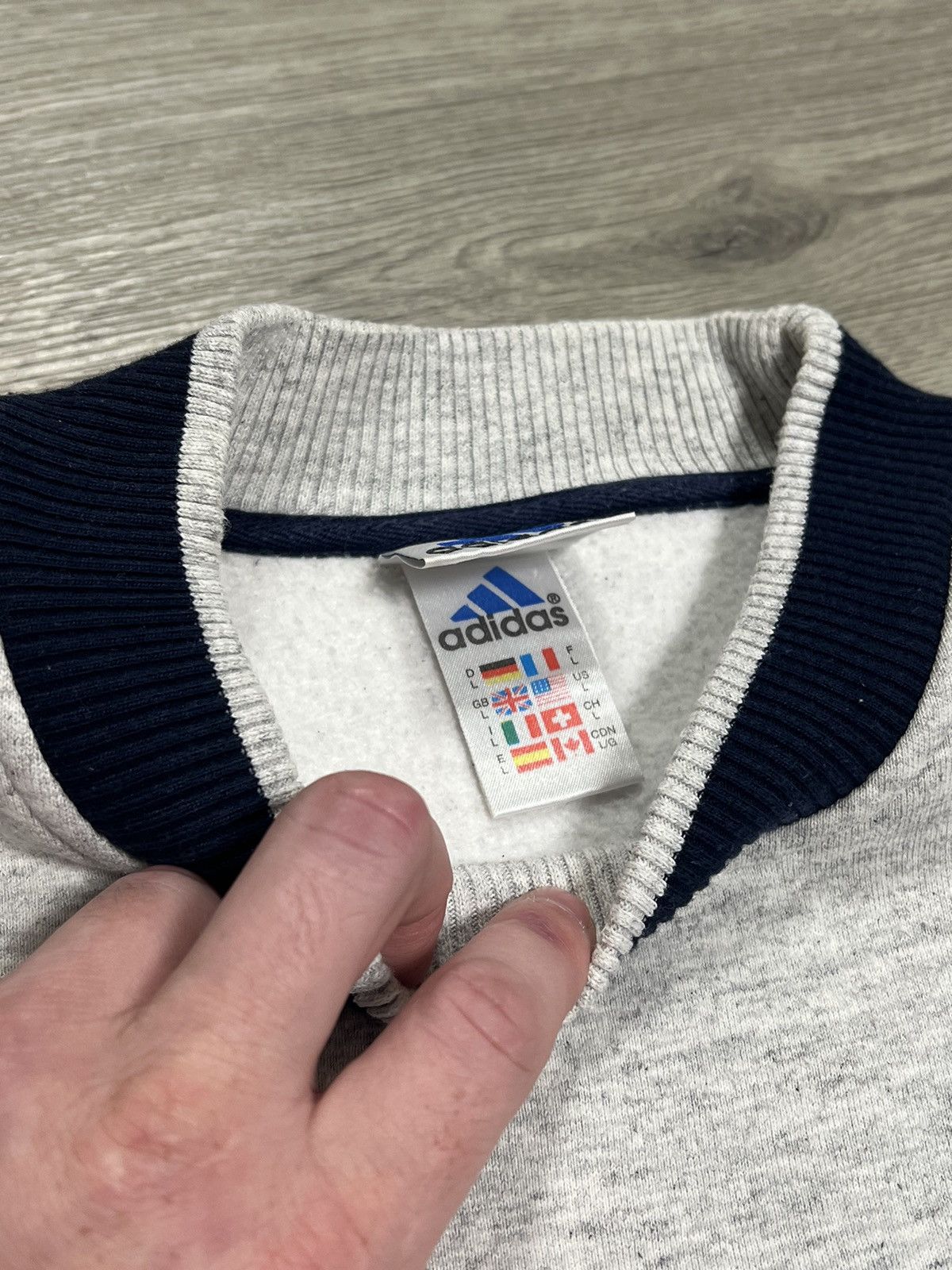 Adidas × Vintage Adidas Mundial football Brazil vintage sweatshirt Size US L / EU 52-54 / 3 - 3 Thumbnail