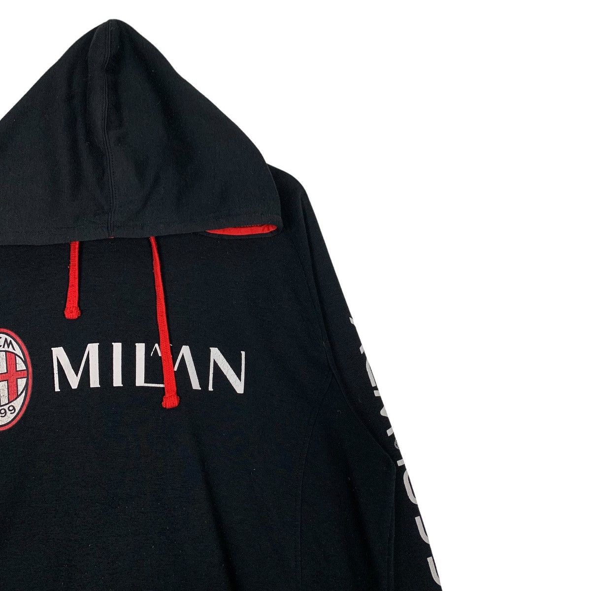 Vintage AC MILAN Big Logo Pullover Hoodies Size 4L #0592-C28 Size US XL / EU 56 / 4 - 5 Thumbnail