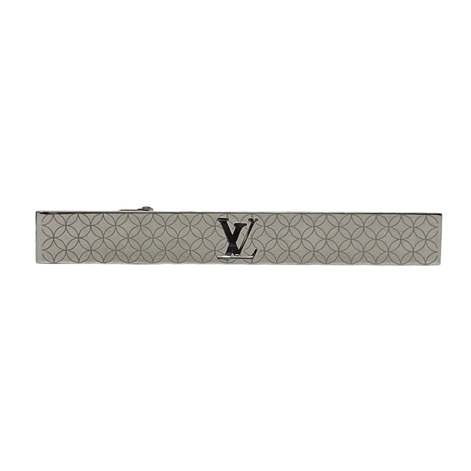 Louis Vuitton, Accessories, Louis Vuitton Louis Vuitton Pance Cravat  Champs Elysees Tie Pin Bar Clip Stee