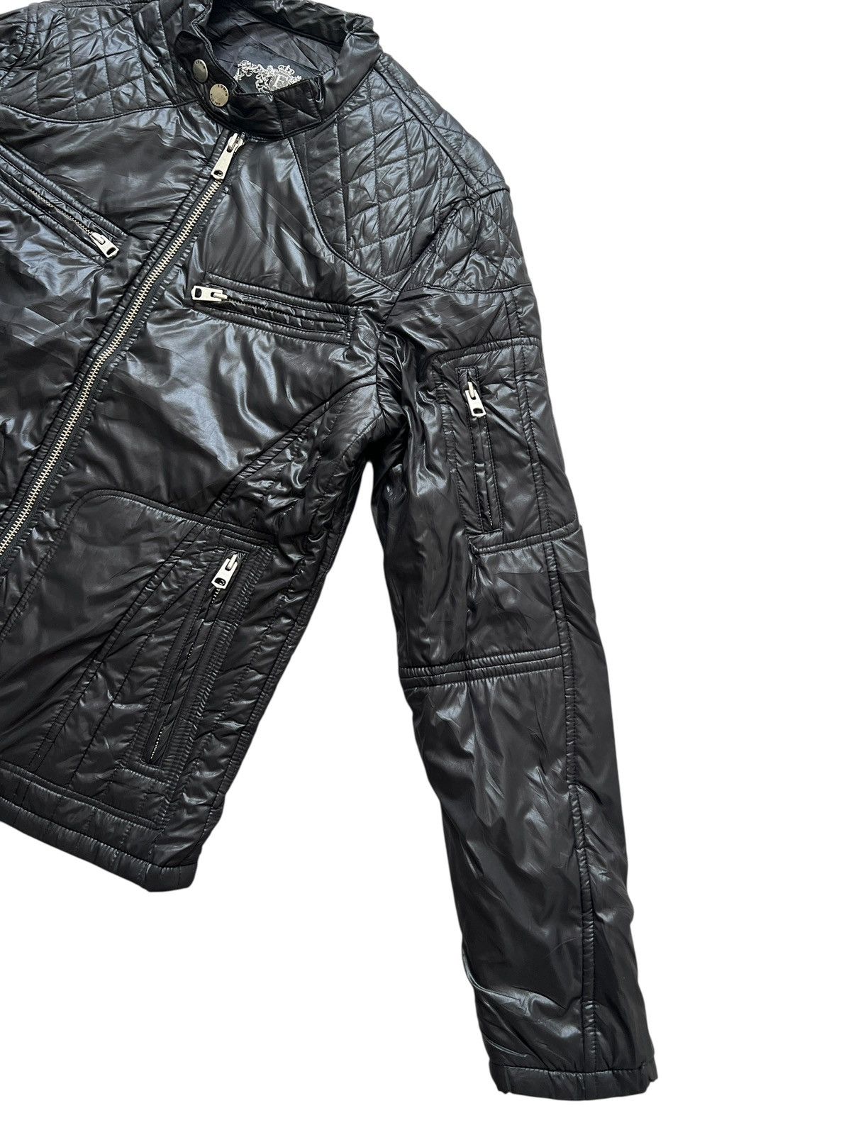 Edwin Edwin Blue Trip Biker Paded Jacket Size US M / EU 48-50 / 2 - 6 Thumbnail