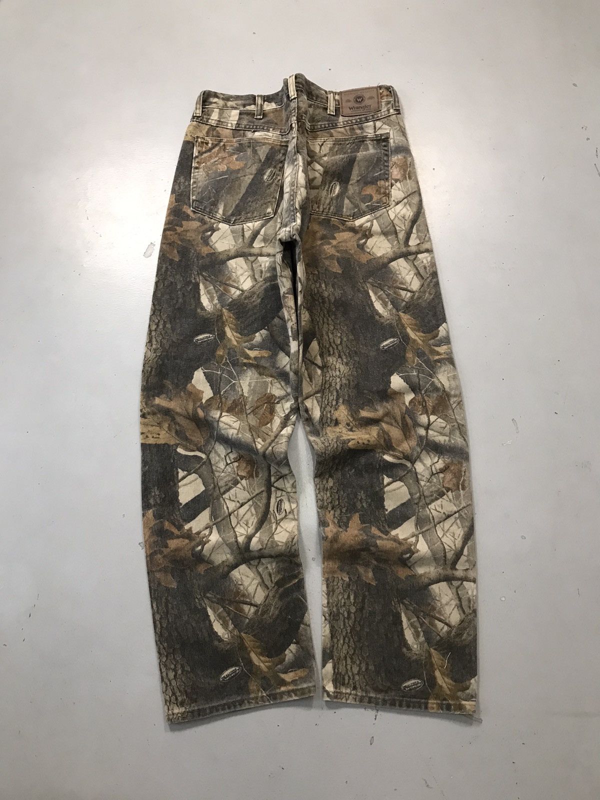 Vintage Rare Vintage wrangler realtree double knee denim Size US 32 / EU 48 - 7 Thumbnail