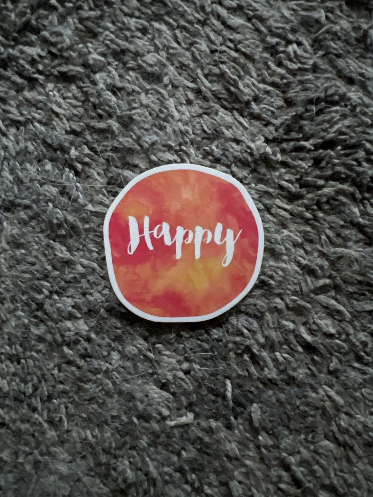 Hypebeast × Vintage Happy Sticker Size ONE SIZE - 1 Thumbnail
