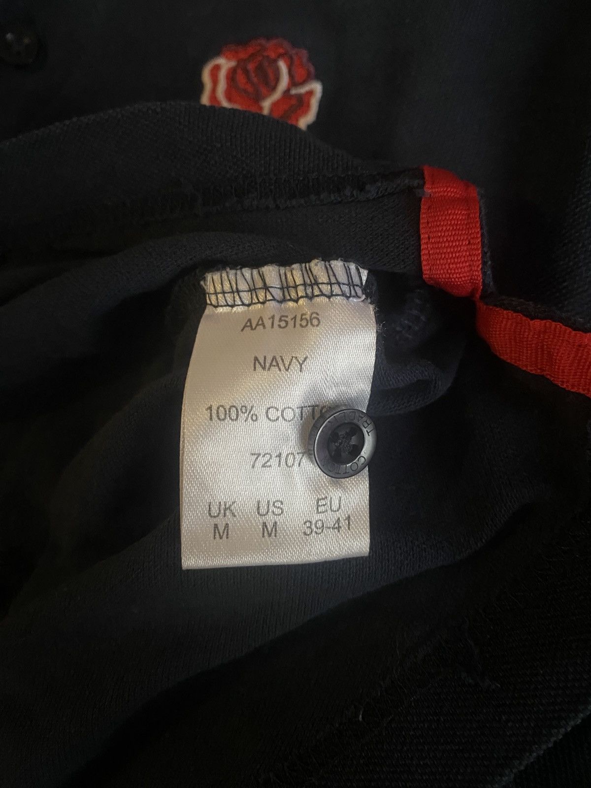 Cotton Traders Cotton Traders Rose Print Polo M – Vintage Vibes Size US M / EU 48-50 / 2 - 3 Thumbnail