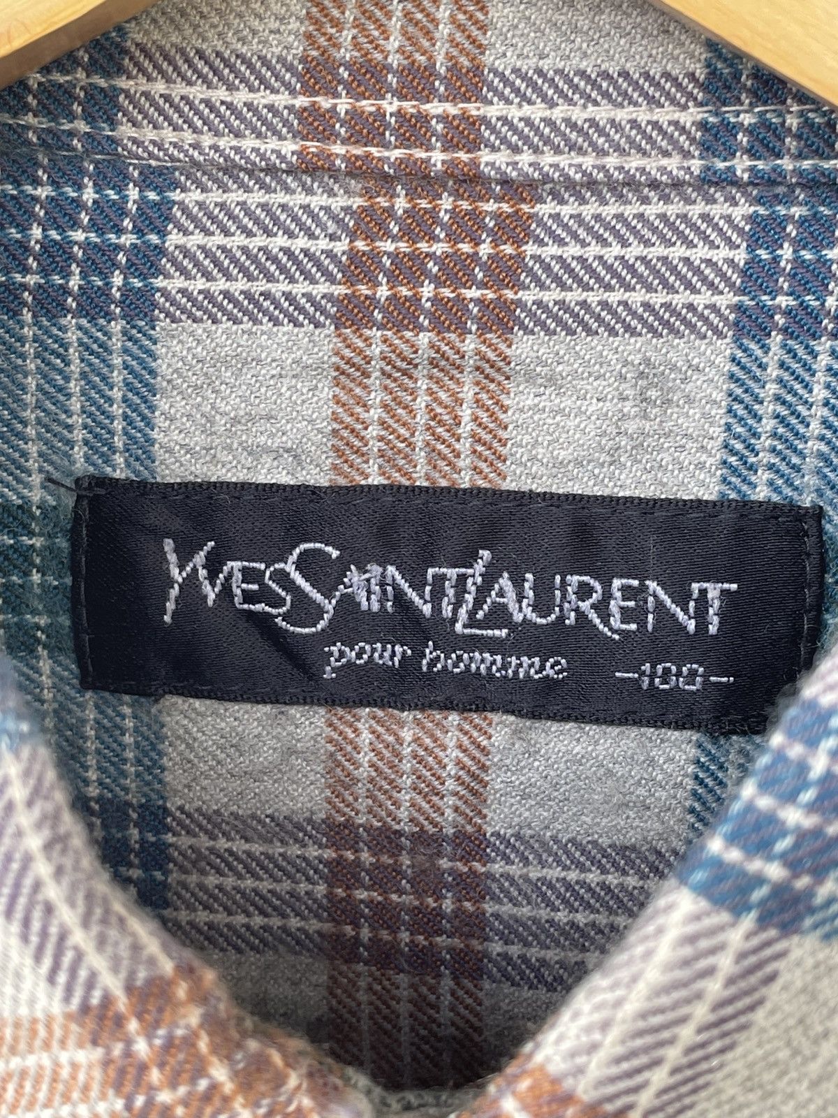 Saint Laurent Paris Yves Saint Laurent Big Logo Jacket Size US M / EU 48-50 / 2 - 5 Thumbnail