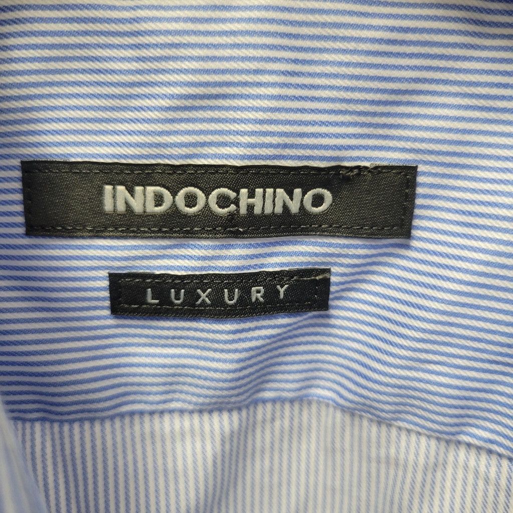 Indochino INDOCHINO Luxury Men's Long-Sleeves Dress Shirt Large Size 54L - 7 Thumbnail