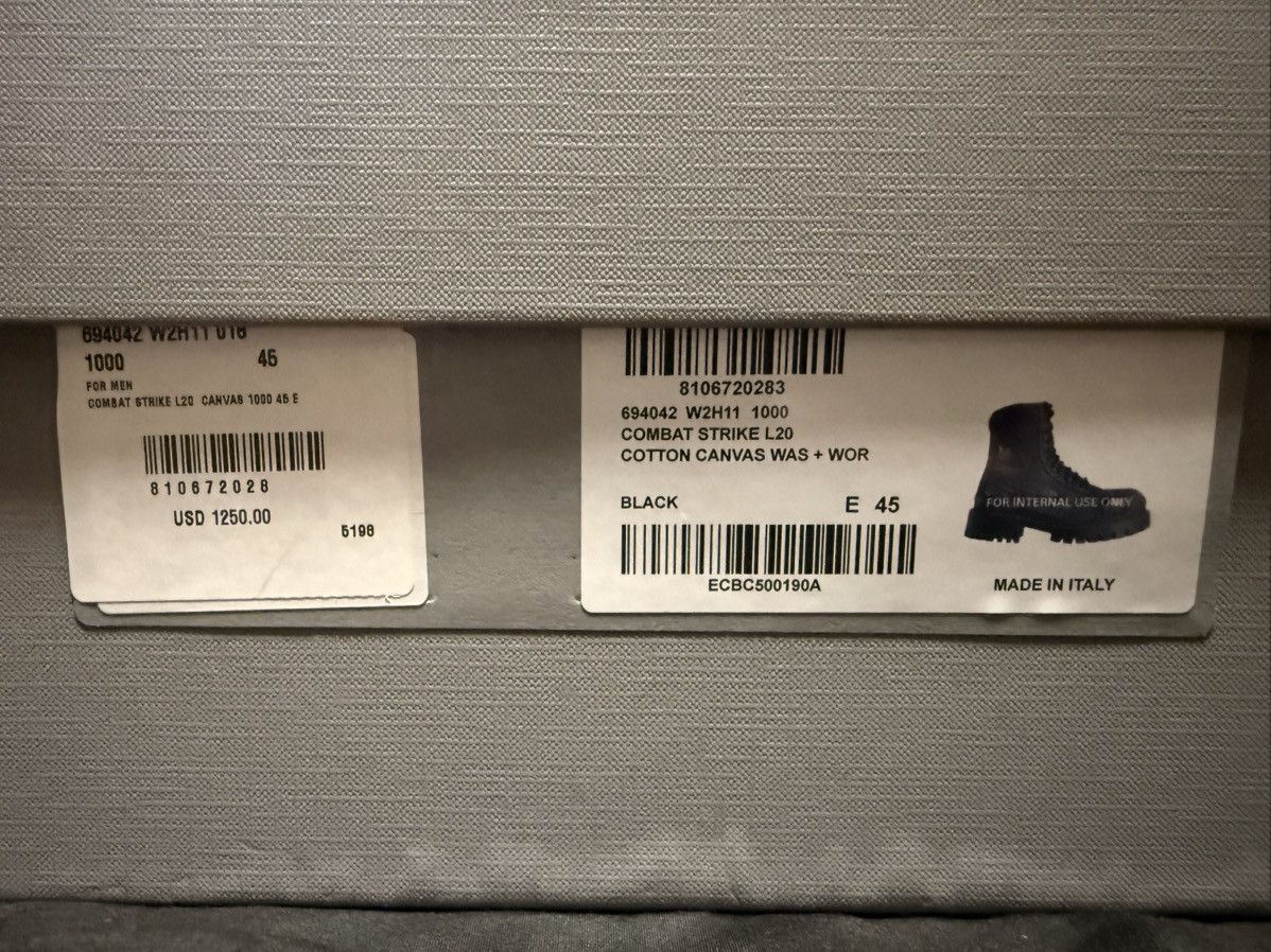 Balenciaga Balenciaga strike boots (deadstock) Size US 12 / EU 45 - 3 Thumbnail