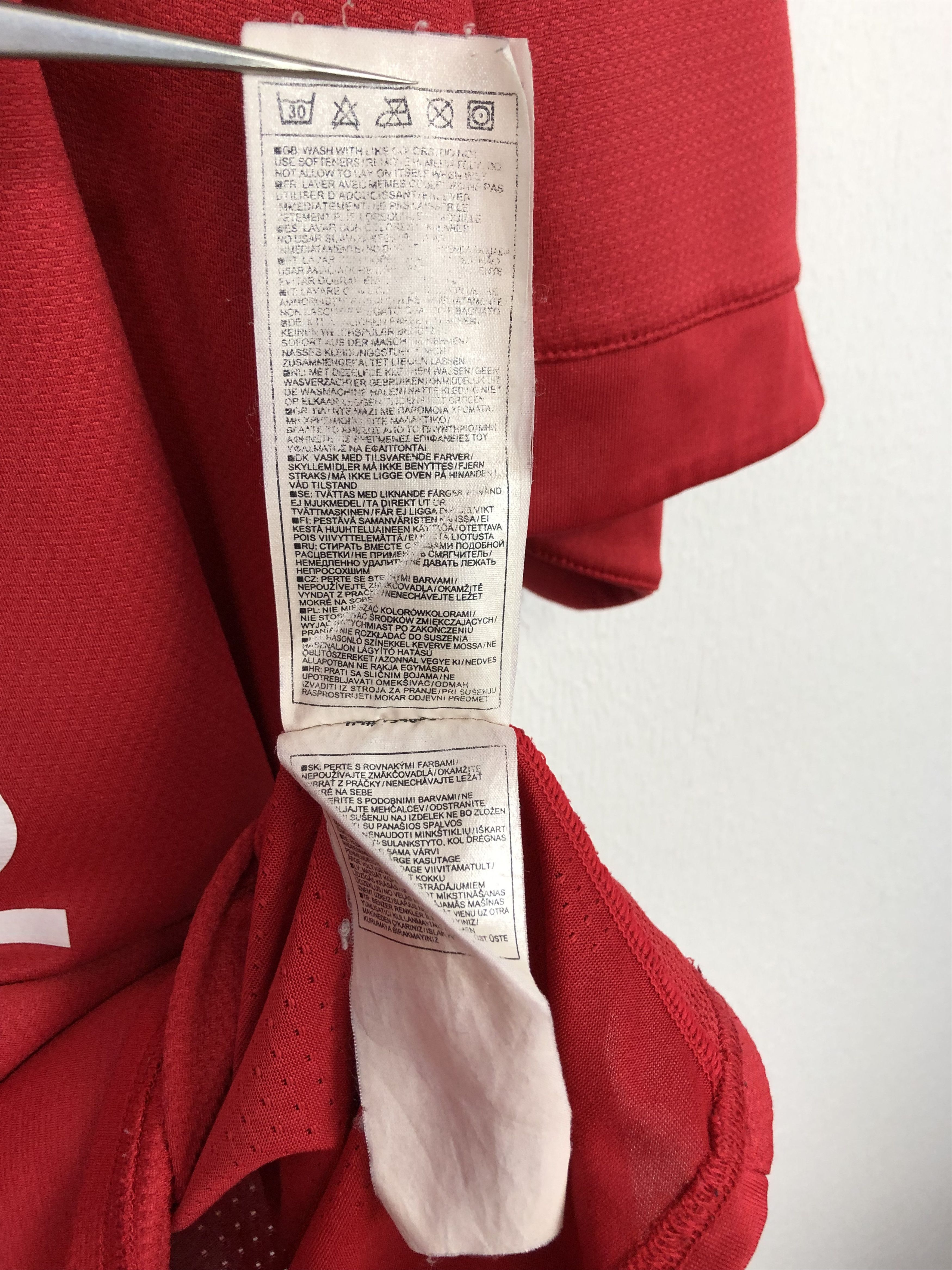 Nike Vintage Nike Arsenal o2 Football Shirt Soccer Train Tee Hype Size US XXL / EU 58 / 5 - 12 Thumbnail