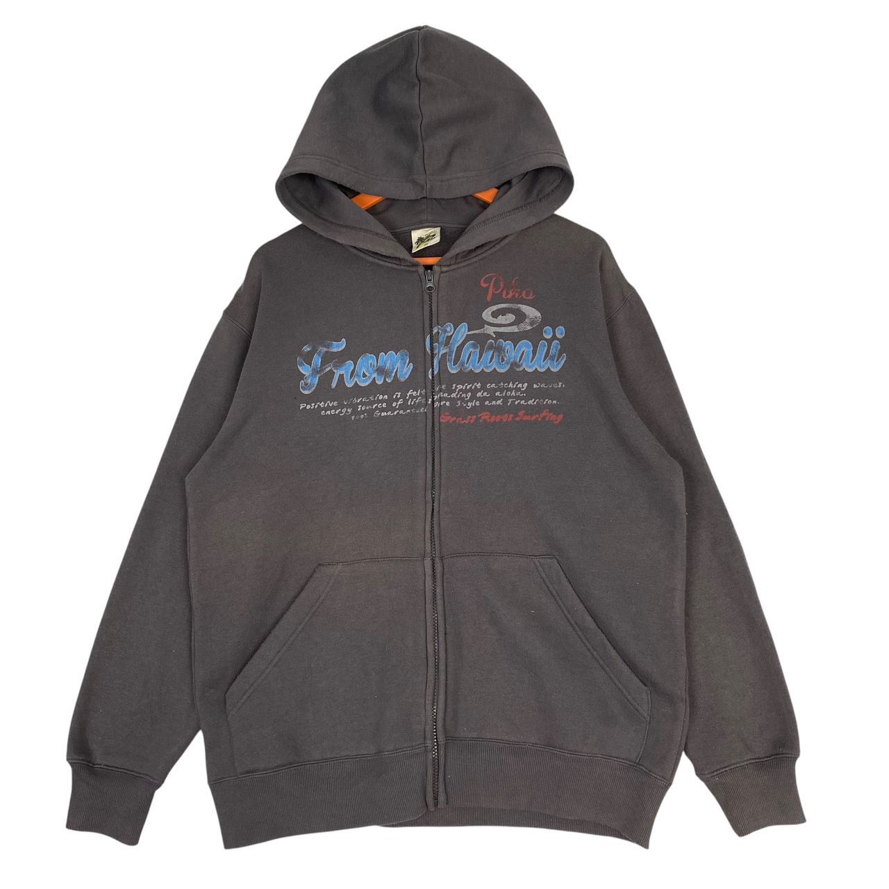 Vintage Vintage Piko Hawaii Full Zip Hoodie Size M|Boxy Style Hoodie Size US M / EU 48-50 / 2 - 1 Thumbnail