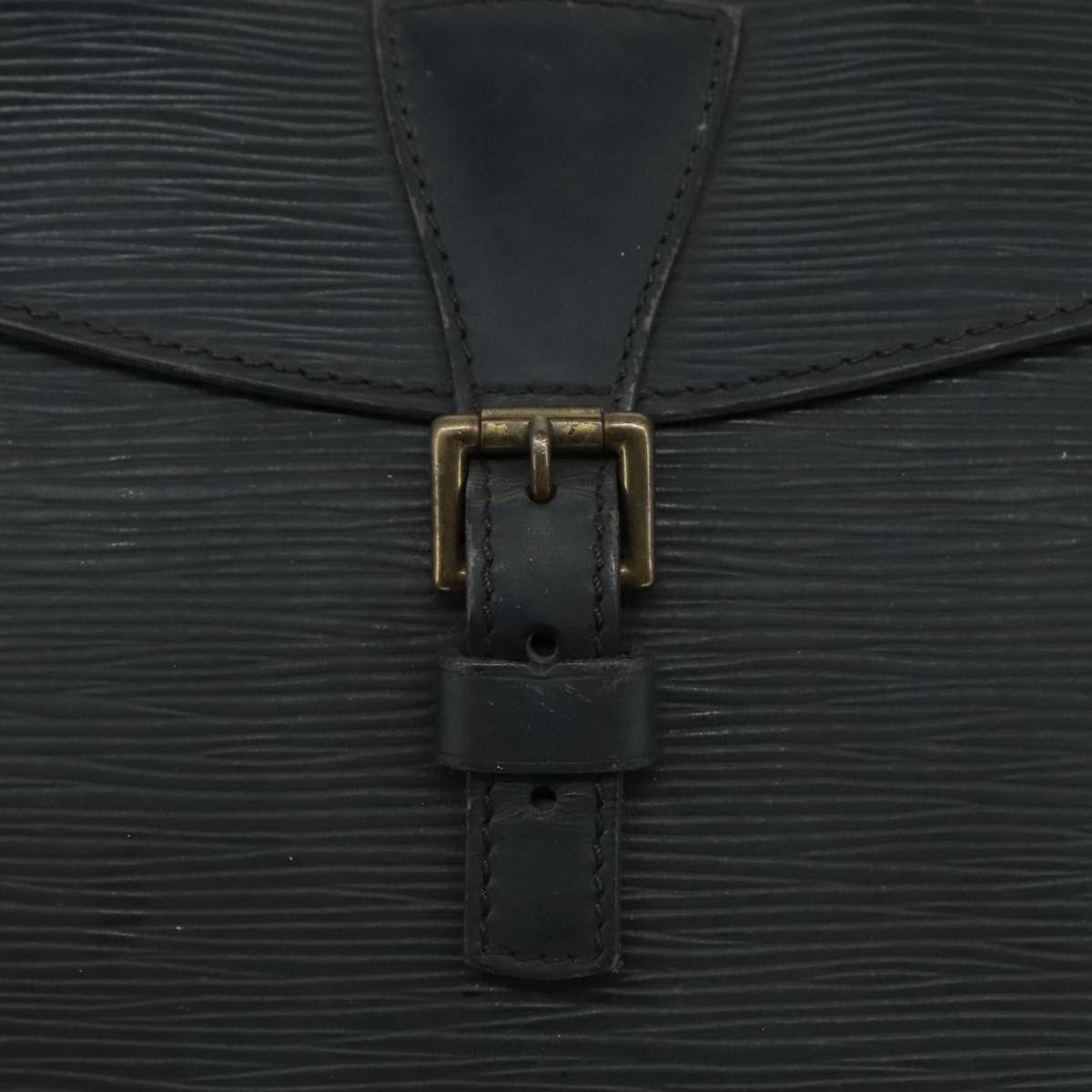 Louis Vuitton LOUIS VUITTON Epi Jeune Fille MM Shoulder Bag Black M52152 Size ONE SIZE - 8 Thumbnail