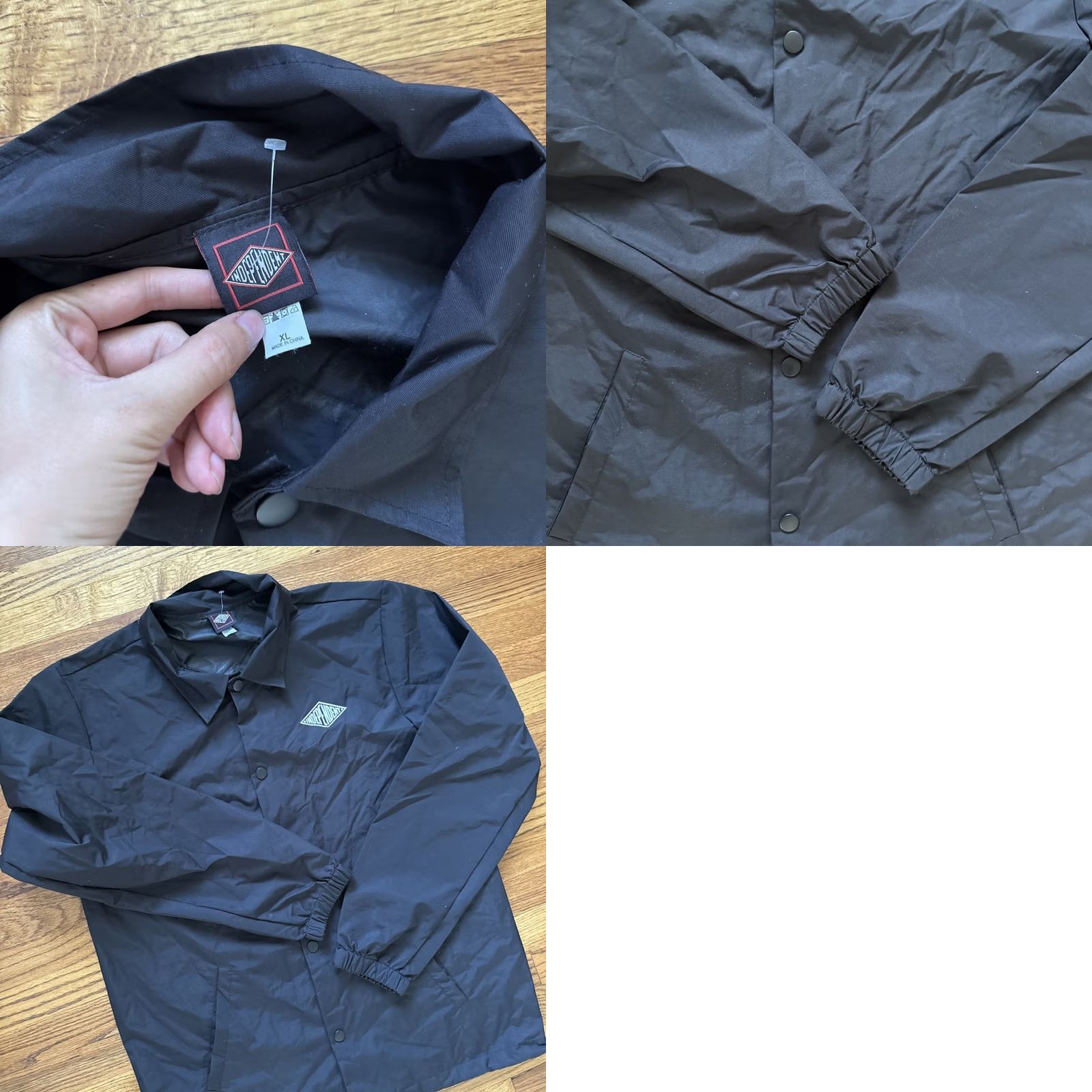 Vintage Independent Mono Summit Black Coaches Jacket XL Mens C20 Windbreaker Size US XL / EU 56 / 4 - 8 Thumbnail