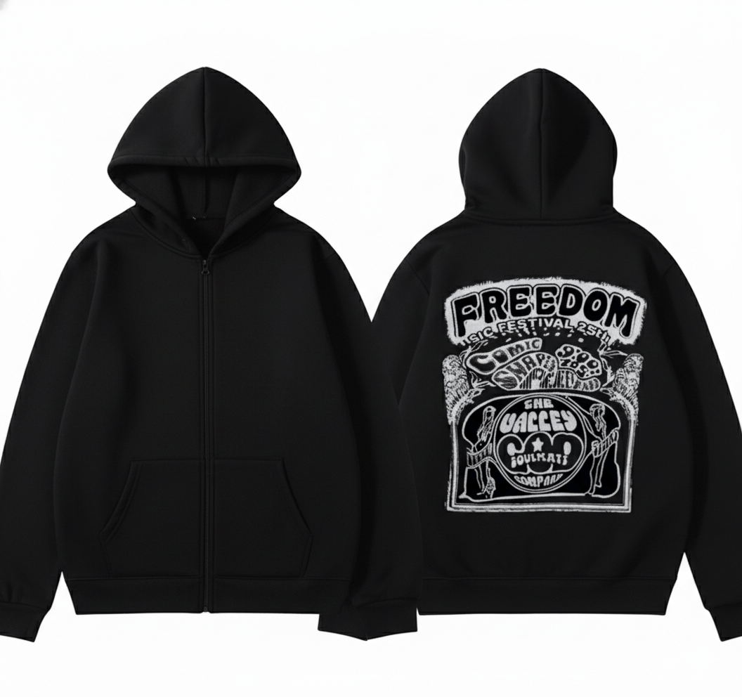 Other Freedom Music Festival Graphic High School Hoodies Size US S / EU 44-46 / 1 - 1 Thumbnail