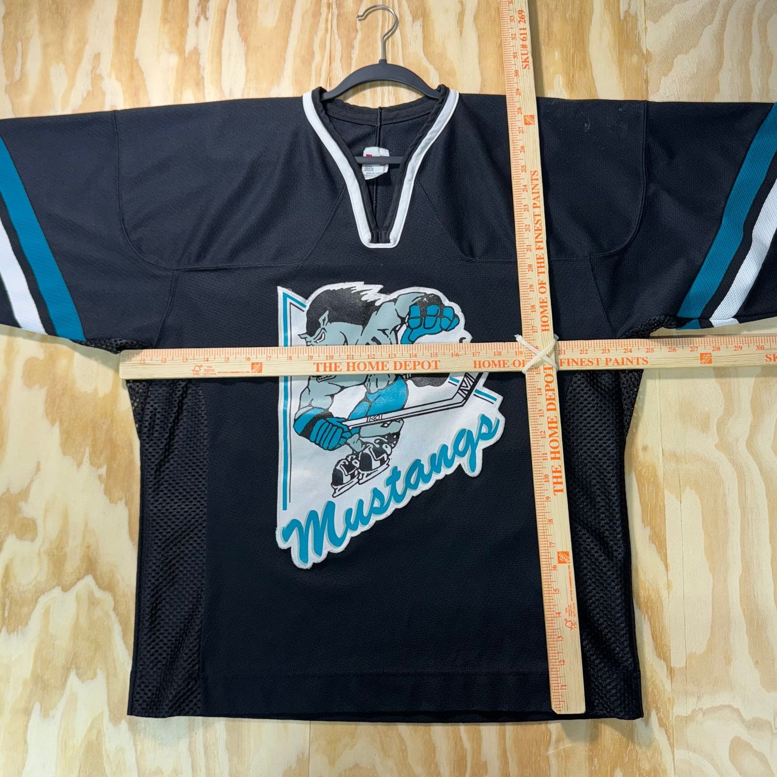 NHL Vintage Y2K NHL sportswear canada 90s Mustangs hockey jersey Size US M / EU 48-50 / 2 - 4 Thumbnail