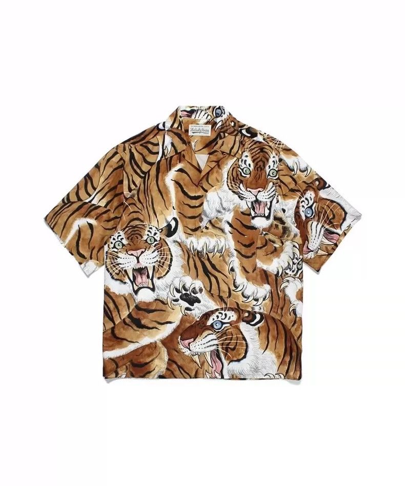 Wacko Maria wacko maria Tiger short-sleeved shirt Size US S / EU 44-46 / 1 - 1 Thumbnail