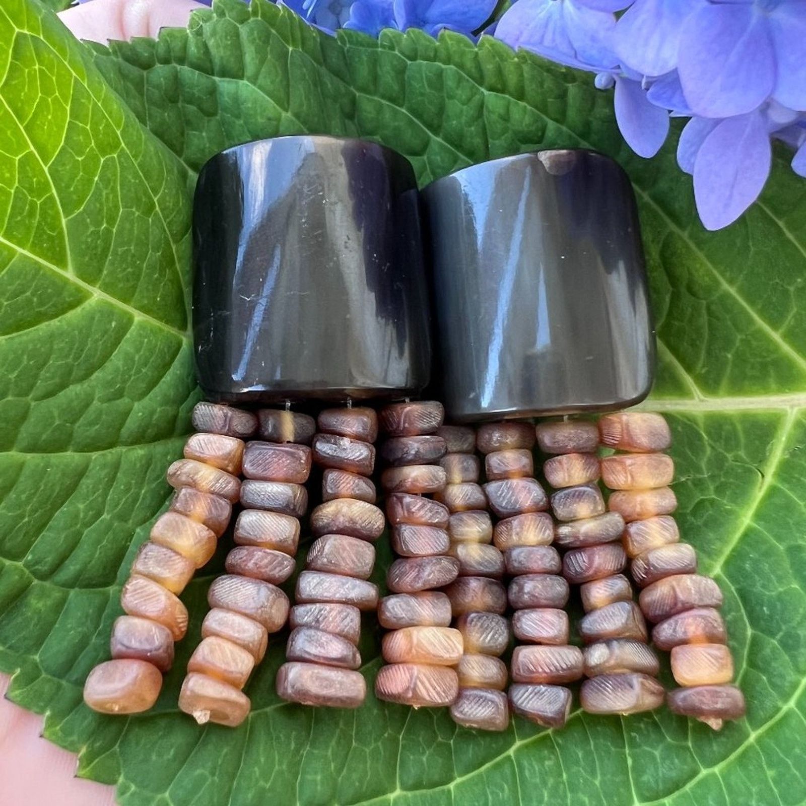 & Other Stories Vintage - Signed - Gerda Lynngaard Monies Drop Earrings Size ONE SIZE - 1 Thumbnail