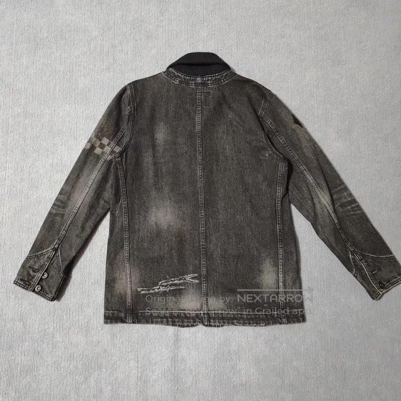 Neighborhood Neighborhood Black Denim Checkered Jacket Size US S / EU 44-46 / 1 - 2 Thumbnail