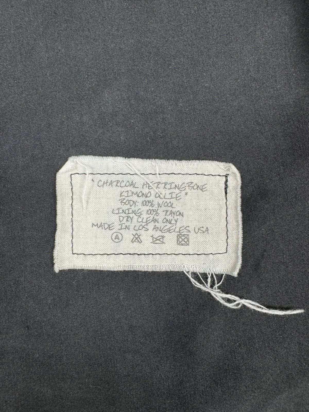 Greg Lauren Charcoal Herringbone Kimono Ollie Size US L / EU 52-54 / 3 - 5 Thumbnail