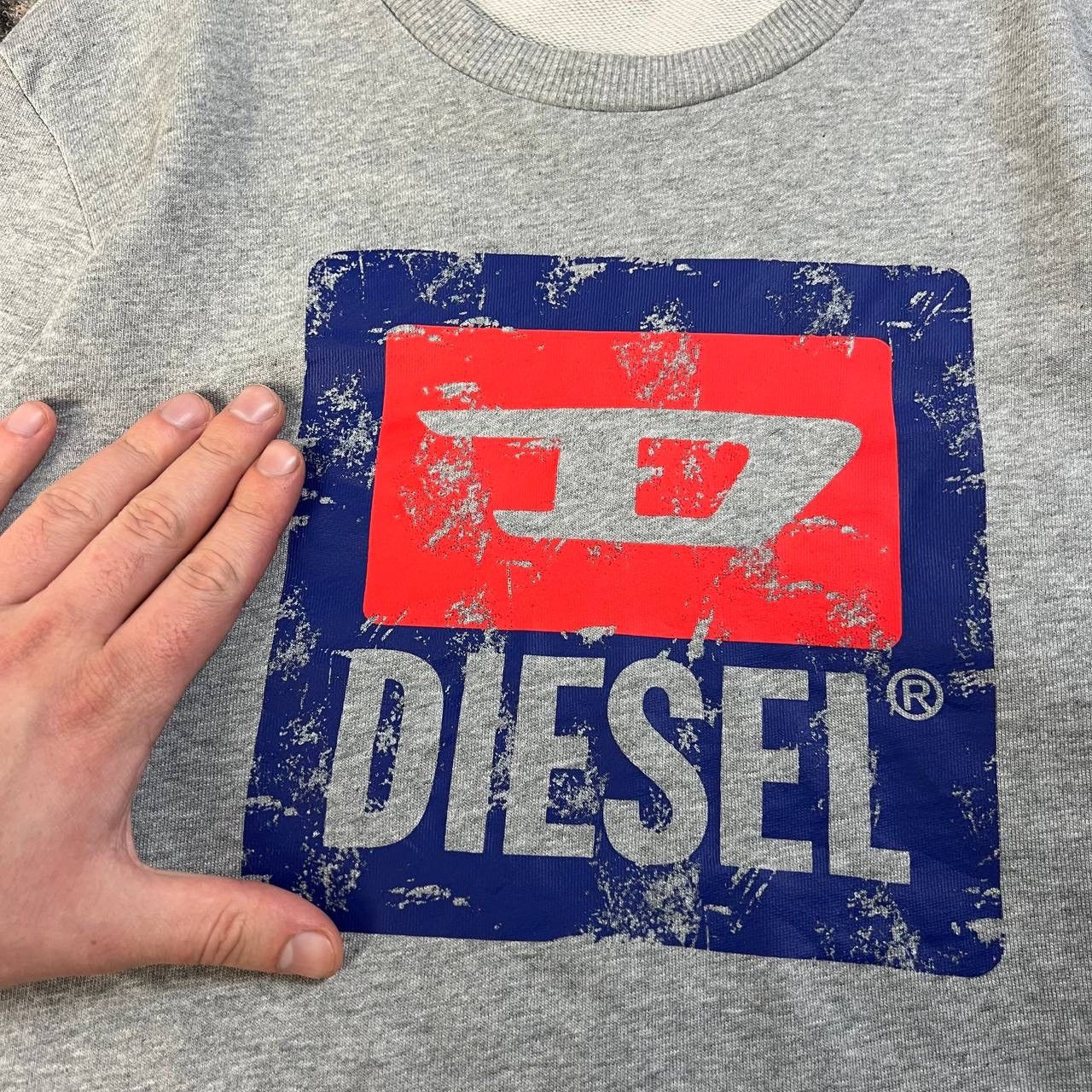 Diesel Diesel Vintage Big Logo Oversized Fit Swearshirt Size US S / EU 44-46 / 1 - 3 Thumbnail