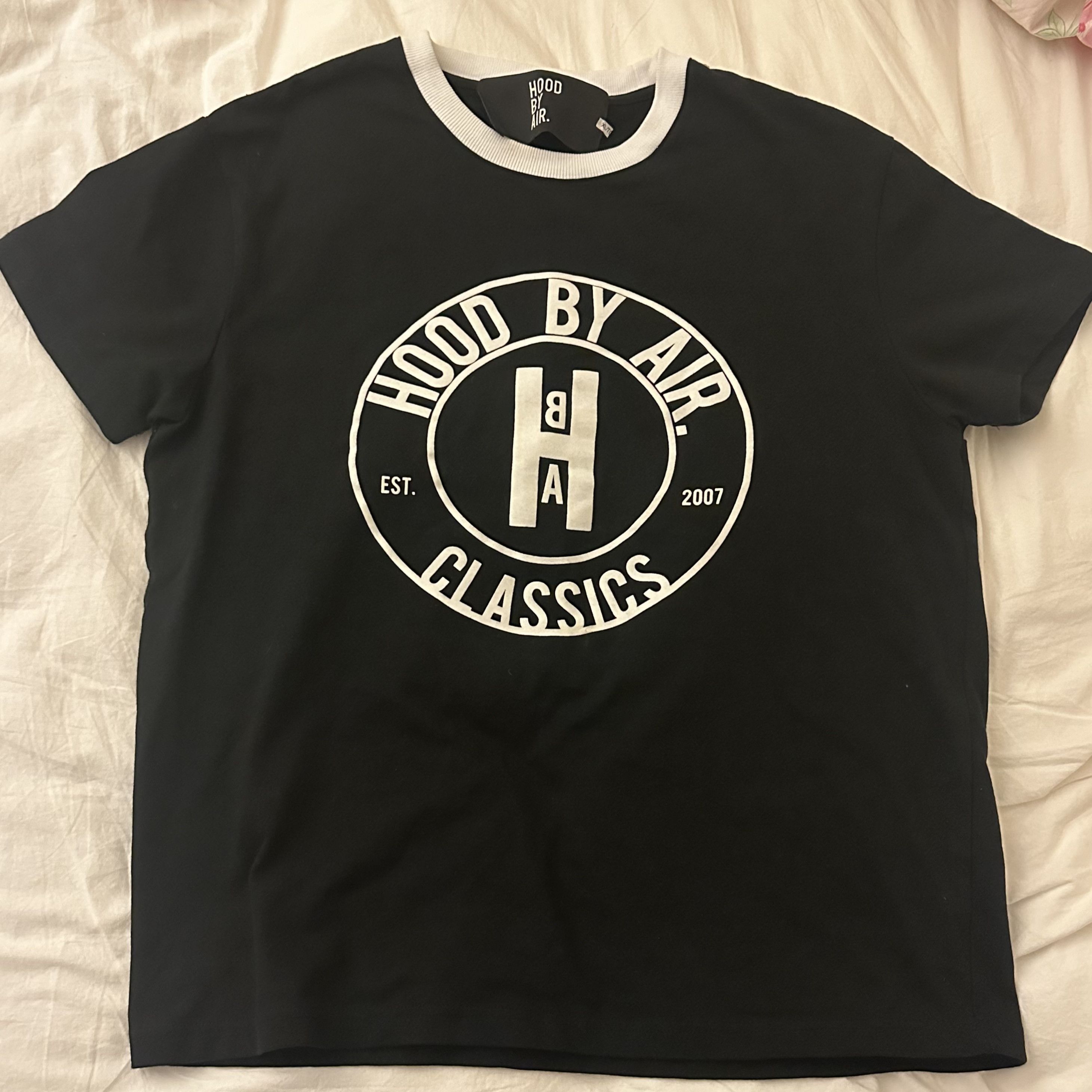 Hood By Air Hood By Air Ringer Logo Tee Size US XL / EU 56 / 4 - 1 Thumbnail