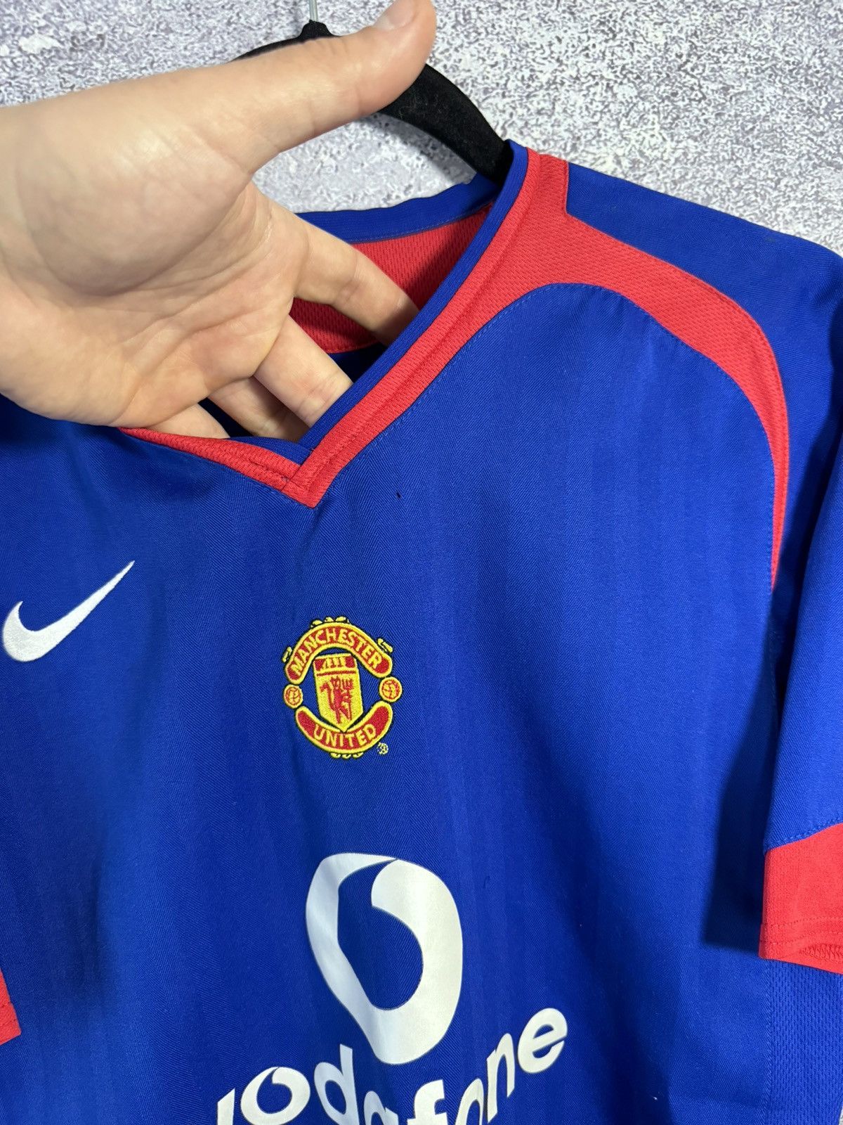 Nike × Vintage Vintage Manchester United 2005/06 Nike Jersey Blokcore S sz Size US S / EU 44-46 / 1 - 9 Thumbnail