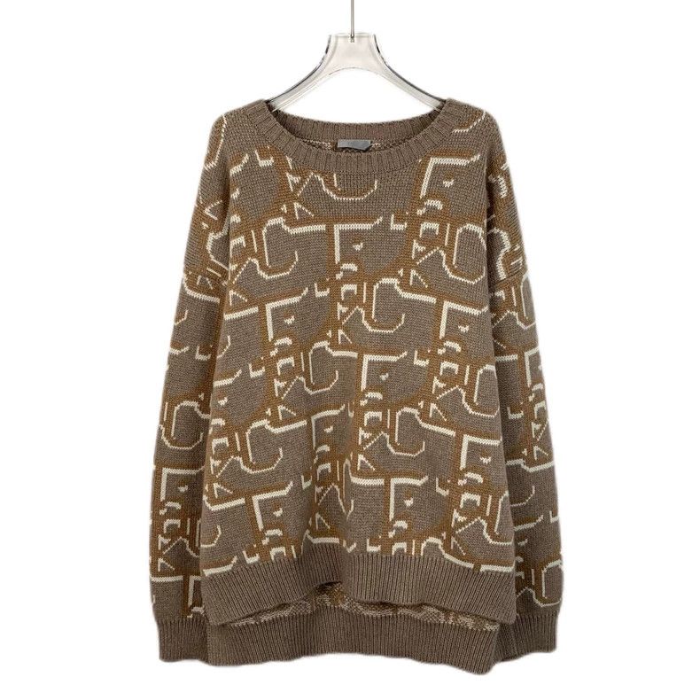 Dior Dior Travis Scott co-branded 22 brown logo letter full prin Size US XL / EU 56 / 4 - 1 Thumbnail