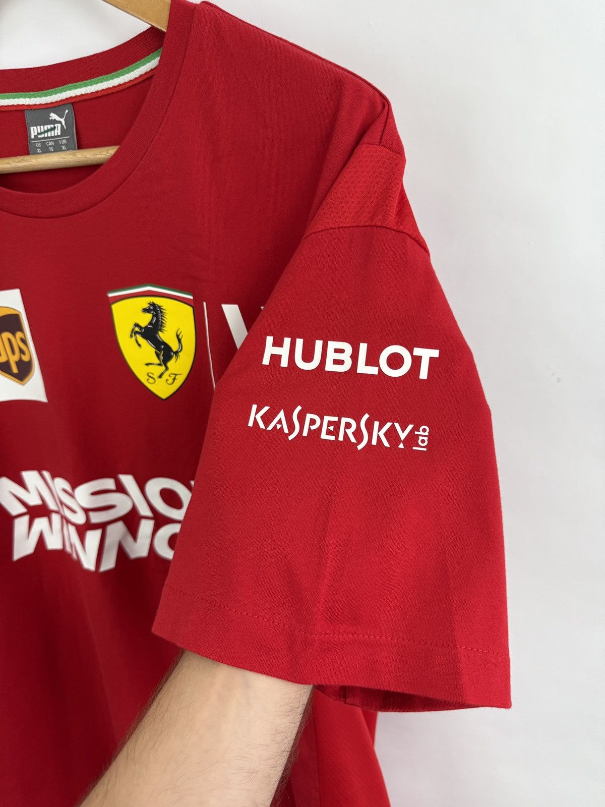Ferrari × Puma 🇮🇹 Vintage Y2K Puma Ferrari Hublot Pirelli Michael Schumacher Size US XL / EU 56 / 4 - 6 Thumbnail