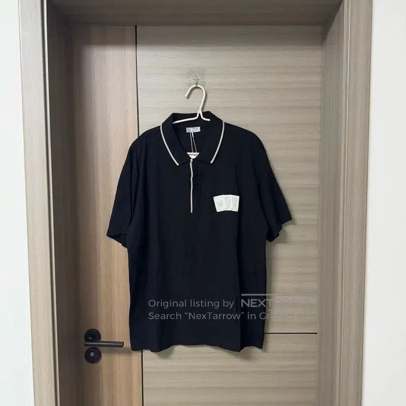Dior Dior Black Cotton Polo Shirt for Men . Size US XL / EU 56 / 4 - 1 Thumbnail