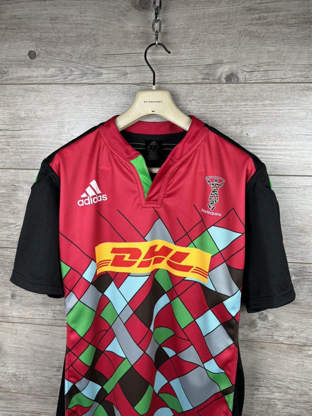 Adidas × Vintage Rugby Shirts 2014 Harlequins Adidas DHL Size XL Size US XL / EU 56 / 4 - 8 Thumbnail