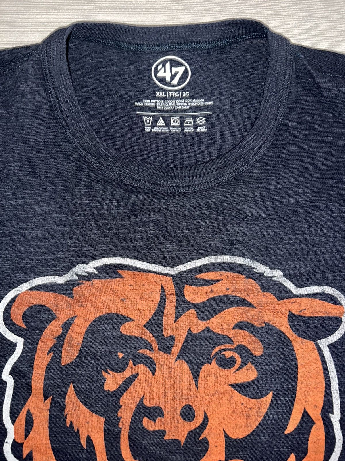 47 Brand × NFL CHICAGO BEARS T-SHIRT (new) Size US XXL / EU 58 / 5 - 9 Thumbnail