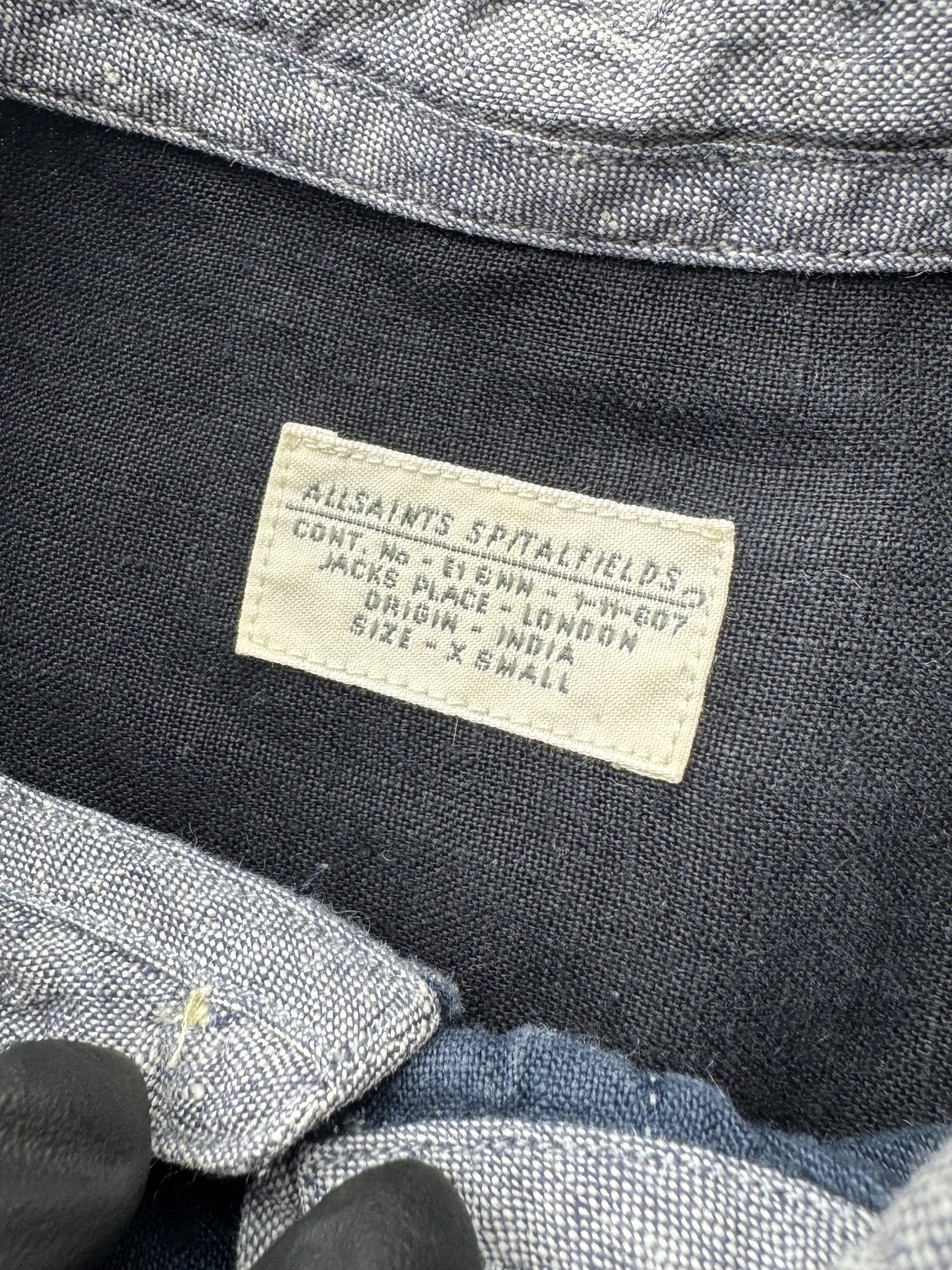 Allsaints Allsaints Linen Shirt Long Sleeve (539) Size US S / EU 44-46 / 1 - 5 Thumbnail