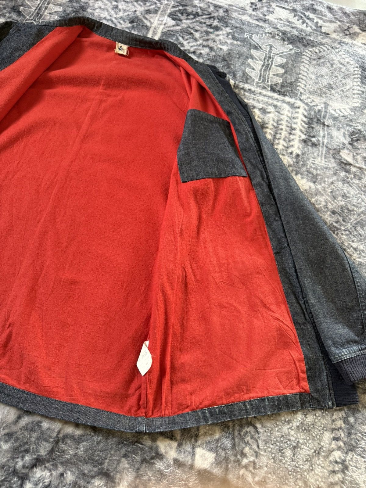 Eternal Vintage Eternal Natural Indigo Dyed Chore Jacket Size US M / EU 48-50 / 2 - 17 Thumbnail
