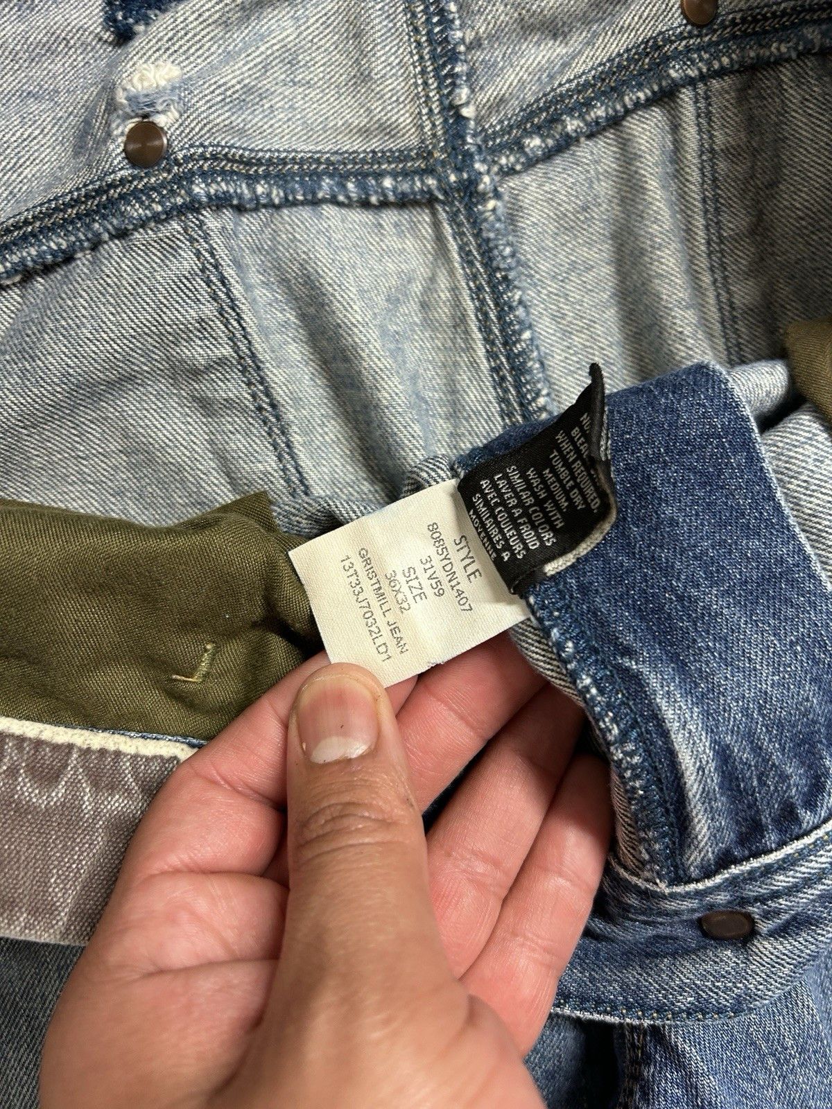 Polo Ralph Lauren Vintage Polo Ralph Lauren Miner Jeans 35x31 Straight Skater Size US 35 - 8 Thumbnail