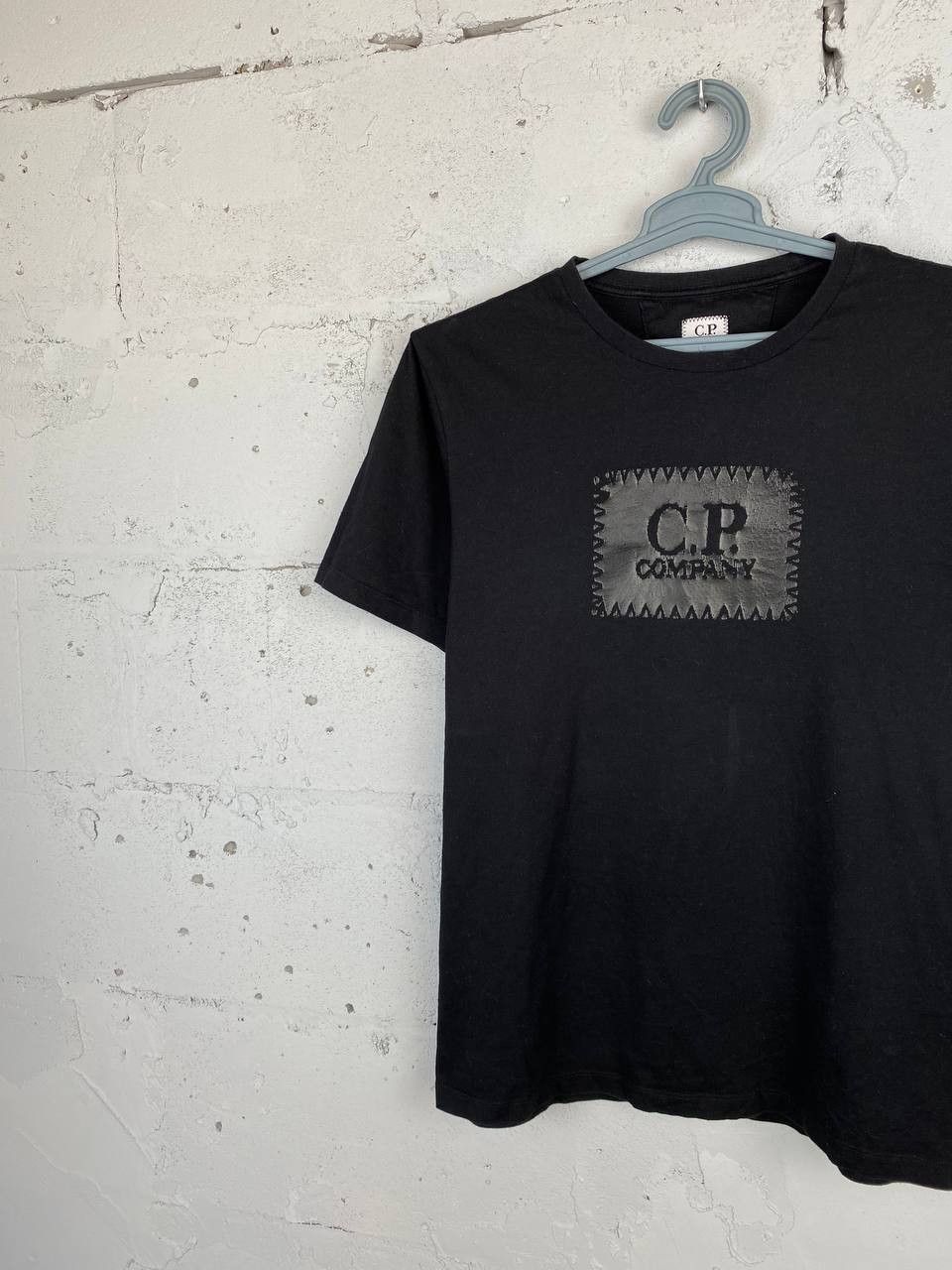 C.P. Company Vintage C.P. Company Logo Black T Shirt Size US L / EU 52-54 / 3 - 3 Thumbnail