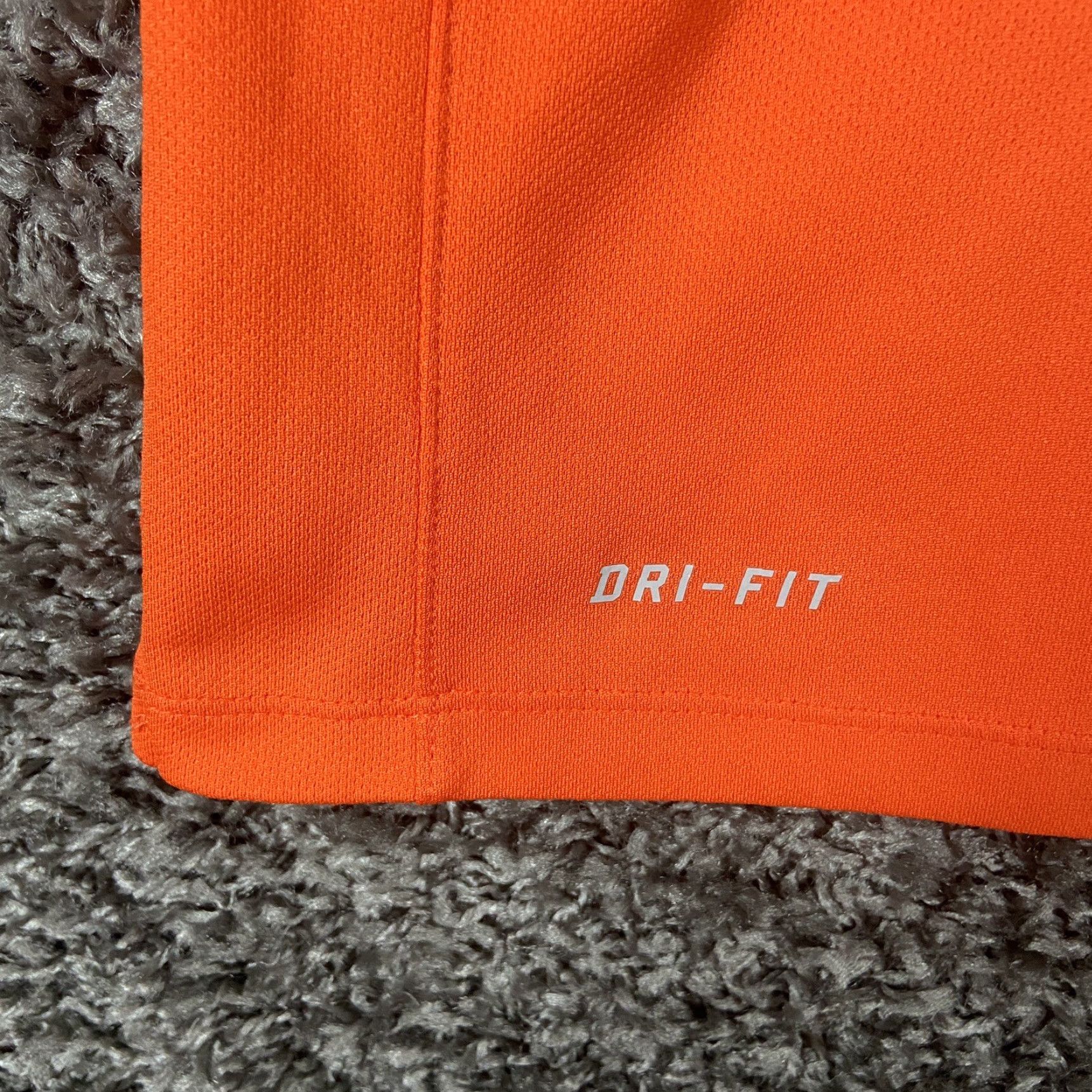 Nike Nike Dri-Fit Orange Polo Shirt Men's L Size US L / EU 52-54 / 3 - 3 Thumbnail