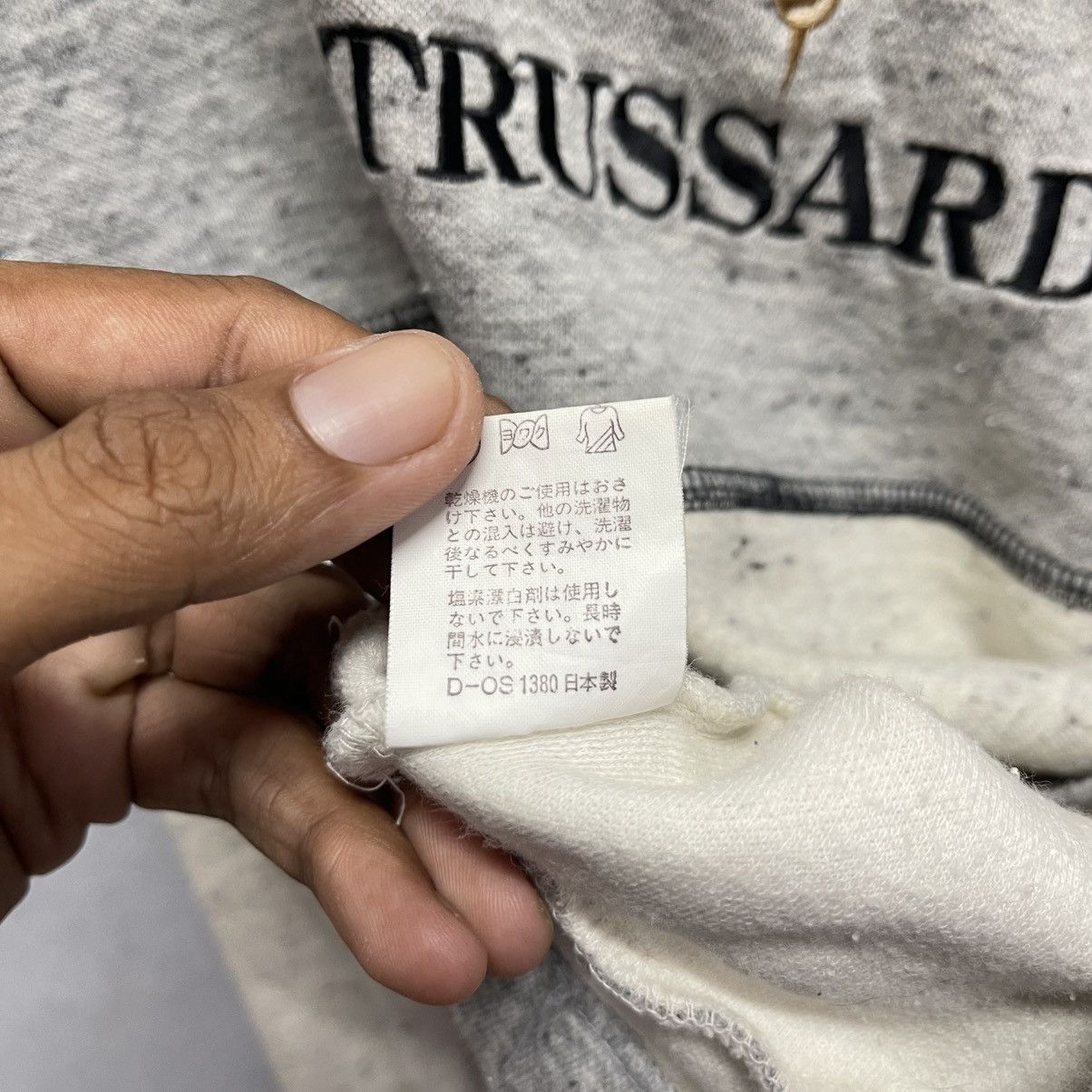 Trussardi Vintage 1990s Trussardi Mock Neck Pullover Sweatshirt Size US M / EU 48-50 / 2 - 10 Thumbnail