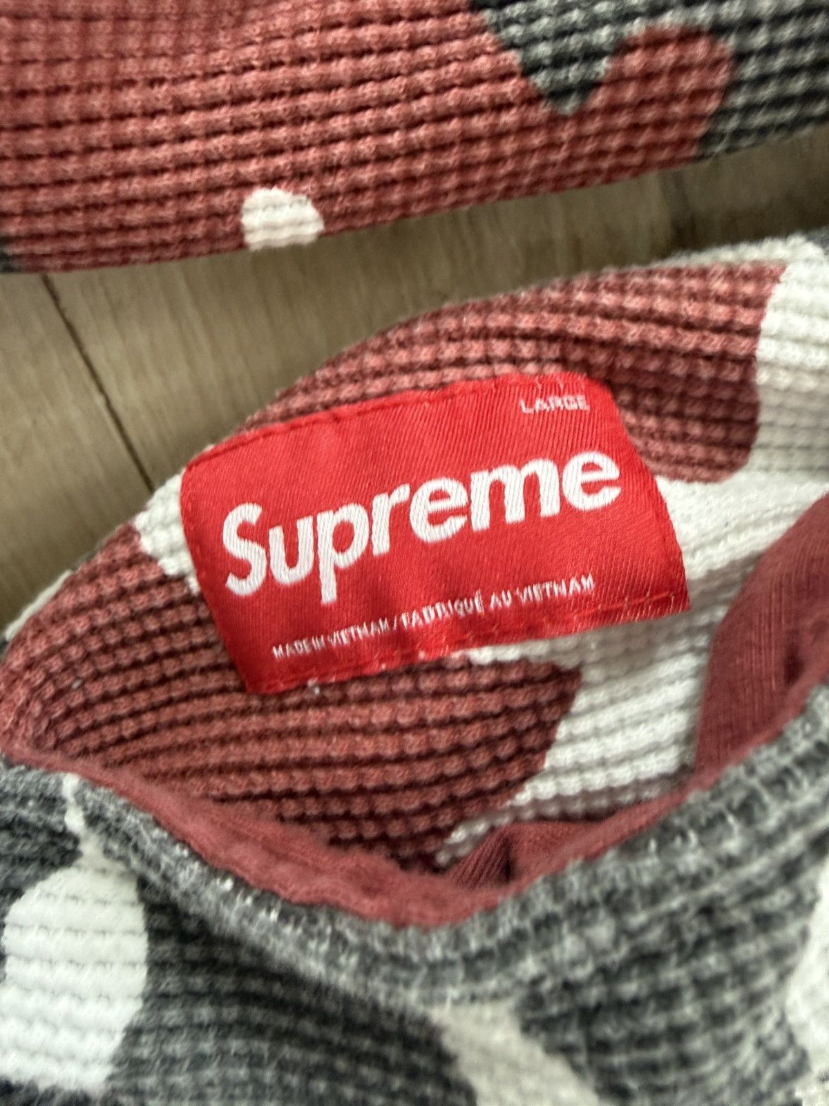 Supreme Supreme Reversible Thermal Work Jacket Camo Size US L / EU 52-54 / 3 - 7 Thumbnail