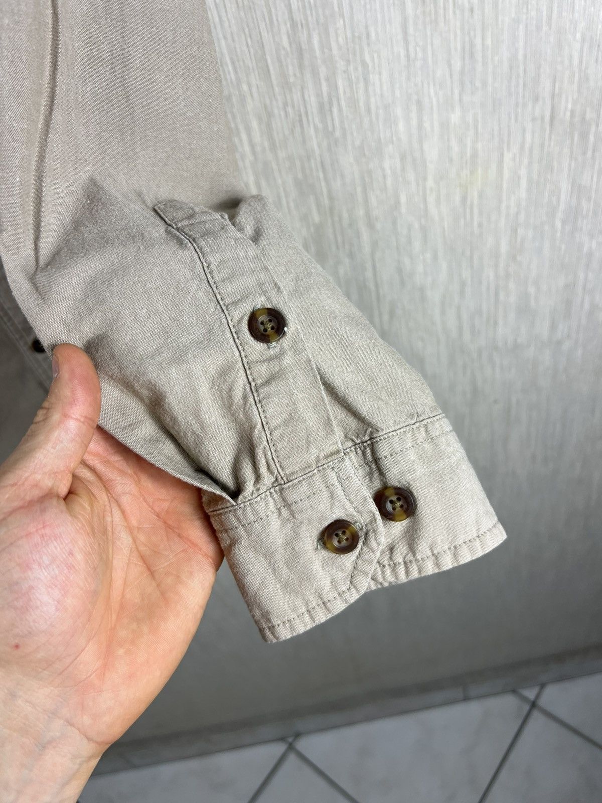 Carhartt Vintage Carhartt fort solid long sleeve shirt pocket work Size US S / EU 44-46 / 1 - 14 Thumbnail