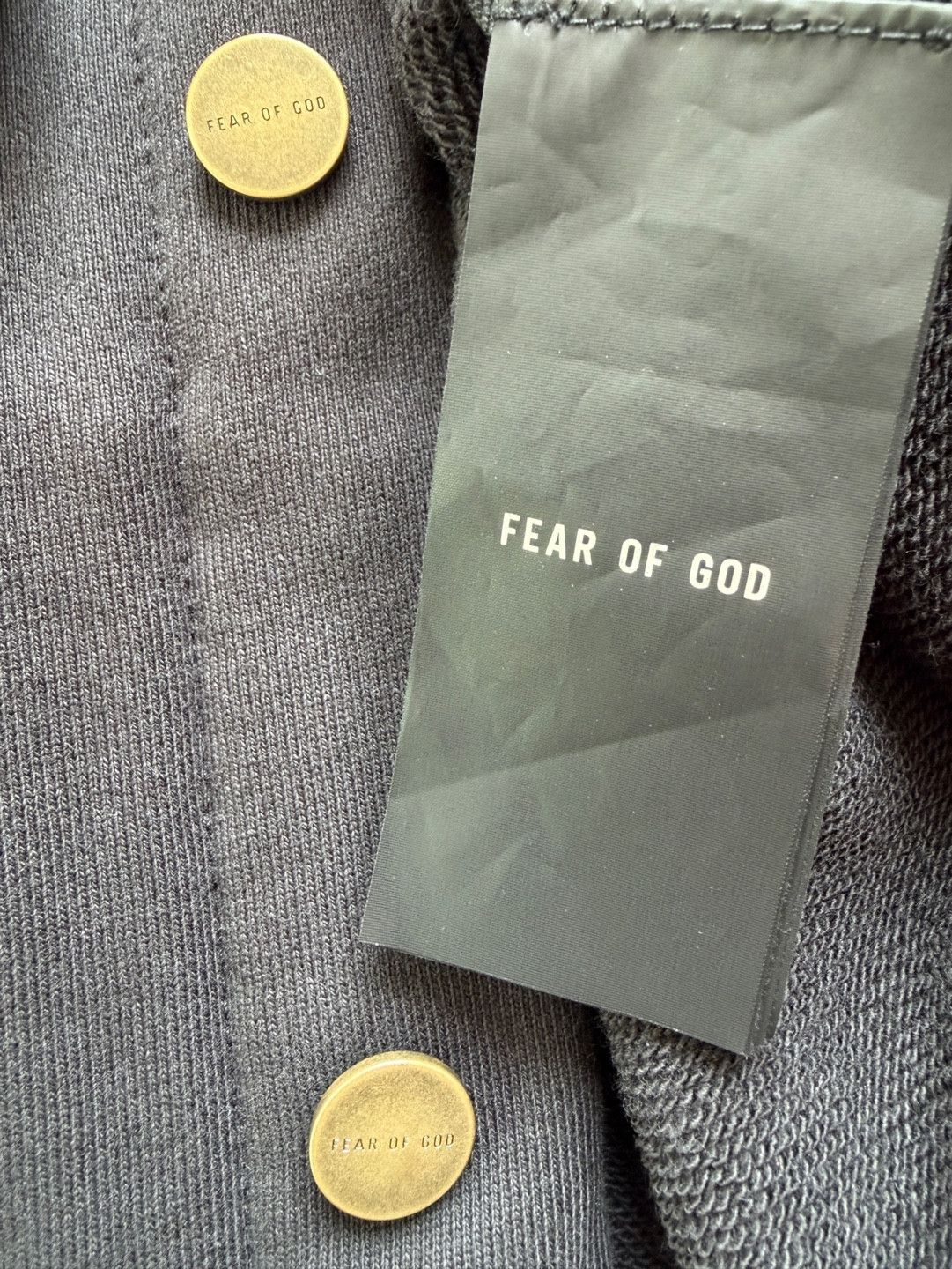 Fear of God Fear of God 7th French Terry Trucker Jacket Eternal 8th 6th Size US XL / EU 56 / 4 - 9 Thumbnail