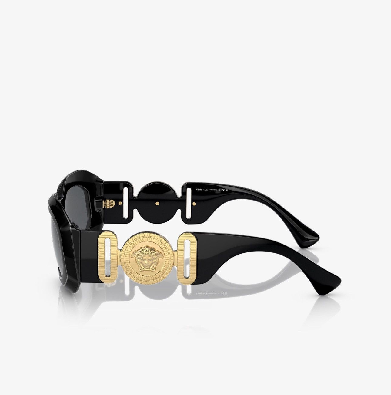 Versace 🔥450$ Versace 4425U Black Acetate Medusa Biggie Sunglasses Size ONE SIZE - 4 Thumbnail