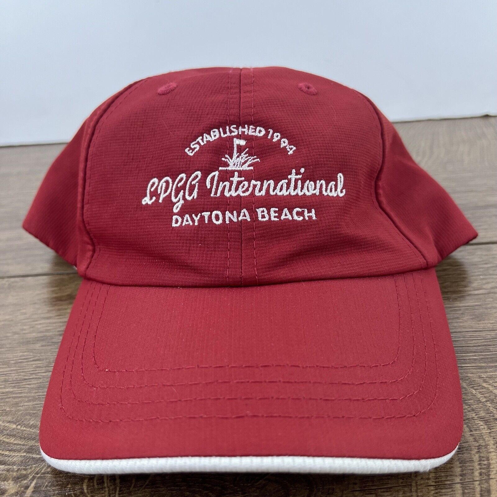 Other LPGG International Hat Daytona Beach Hat Red Adjustable Hat Size ONE SIZE - 4 Thumbnail