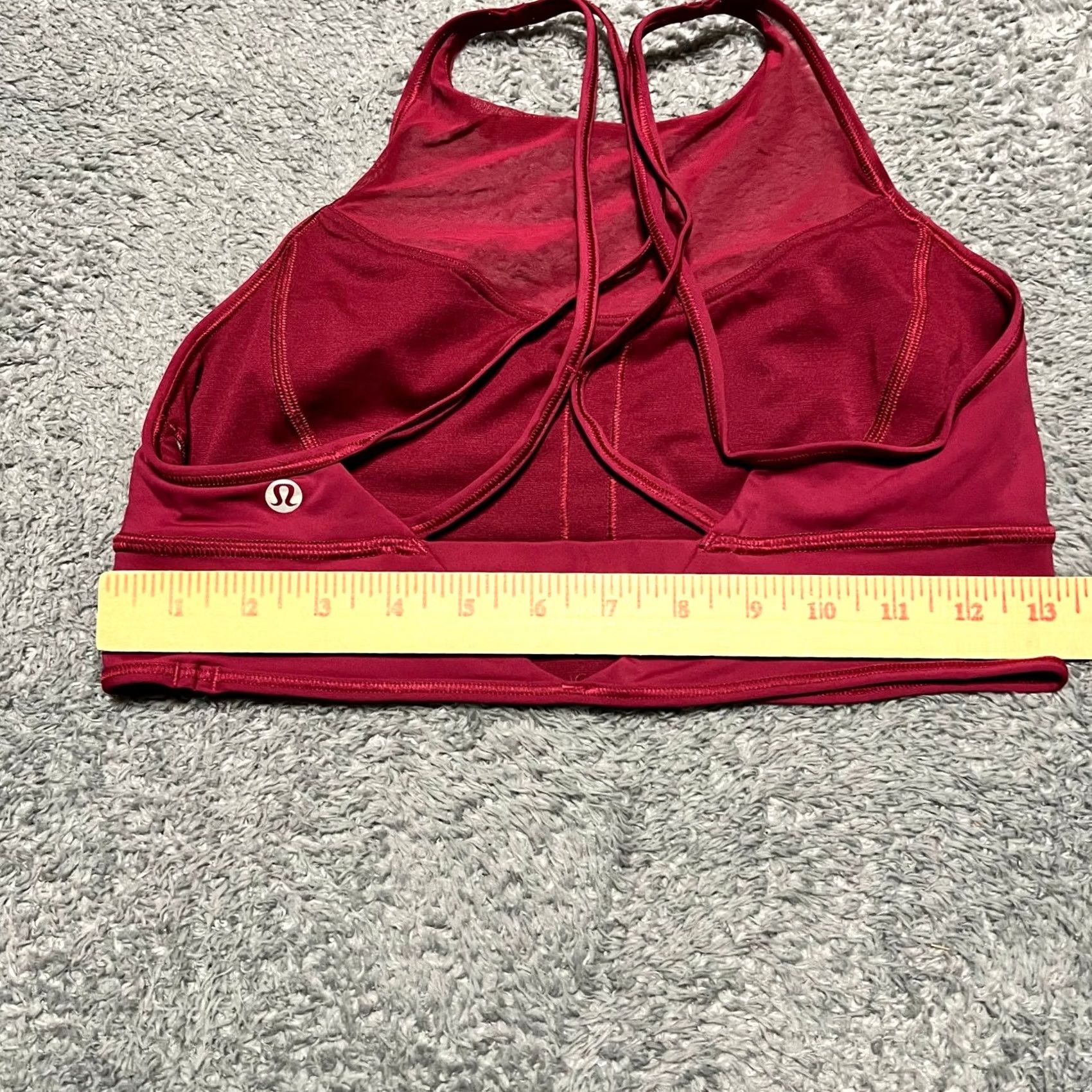 Lululemon Lululemon Sports Bra Red M Size ONE SIZE - 4 Thumbnail