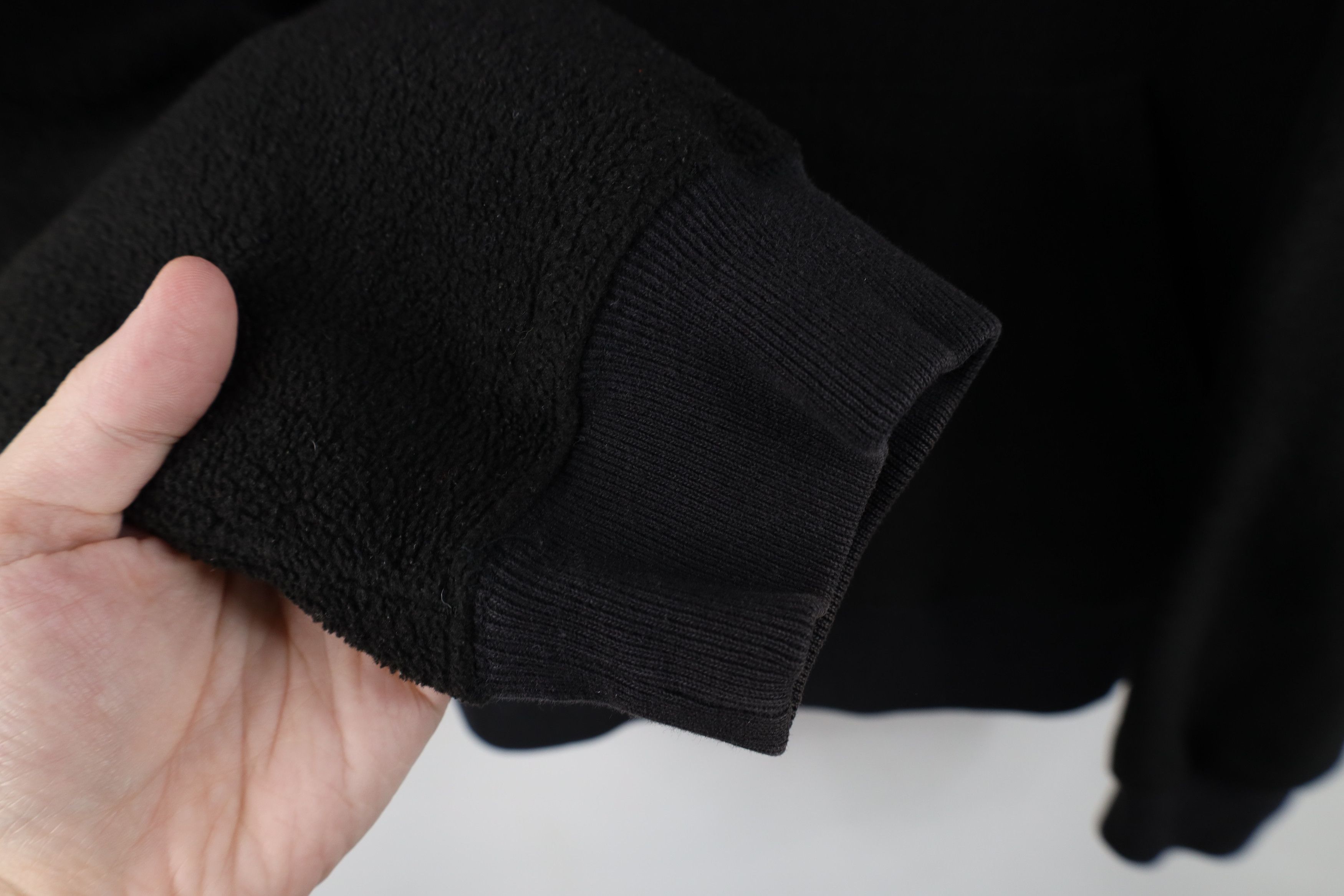 Gap Vintage 90s Y2K Gap Spell Block Letter Fleece Hoodie Black Size US S / EU 44-46 / 1 - 9 Thumbnail