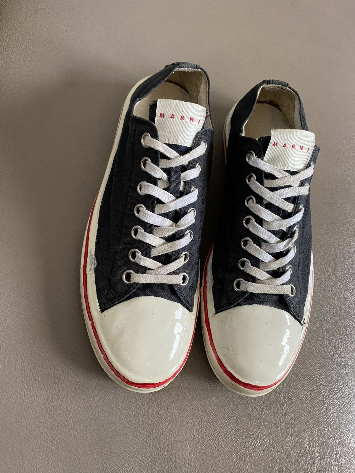 Marni Marni gommus low sneakers canvas Size US 11 / EU 44 - 3 Thumbnail