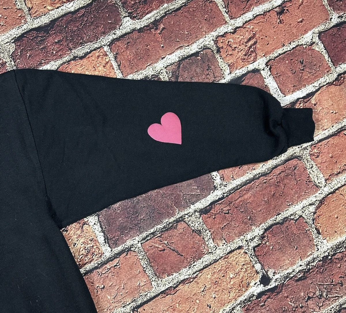 Vintage Vintage 90s Hearts Crewneck Sweatshirt All Over Print Size XL / US 12-14 / IT 48-50 - 6 Thumbnail