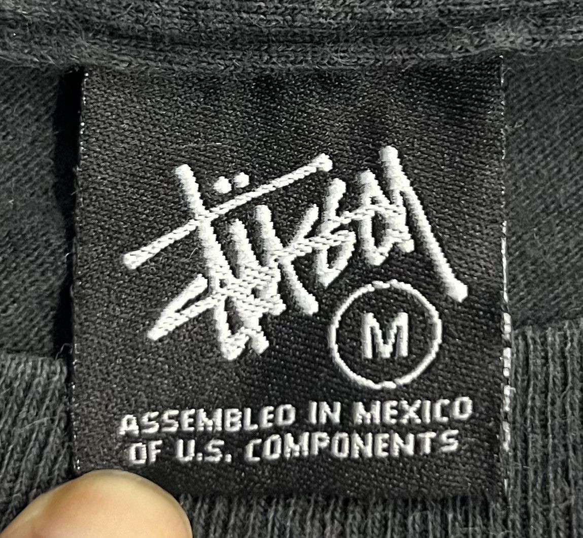 Stussy × Vintage VINTAGE STUSSY OLD SKULL TRIBE NEW YORK CHAPTER SHIRT Size US M / EU 48-50 / 2 - 8 Thumbnail