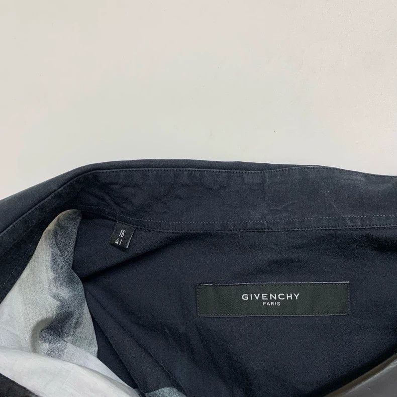 Givenchy Givenchy Oil Painting Shirt, Size 41, Shoulder Width 44, C Size US L / EU 52-54 / 3 - 3 Thumbnail