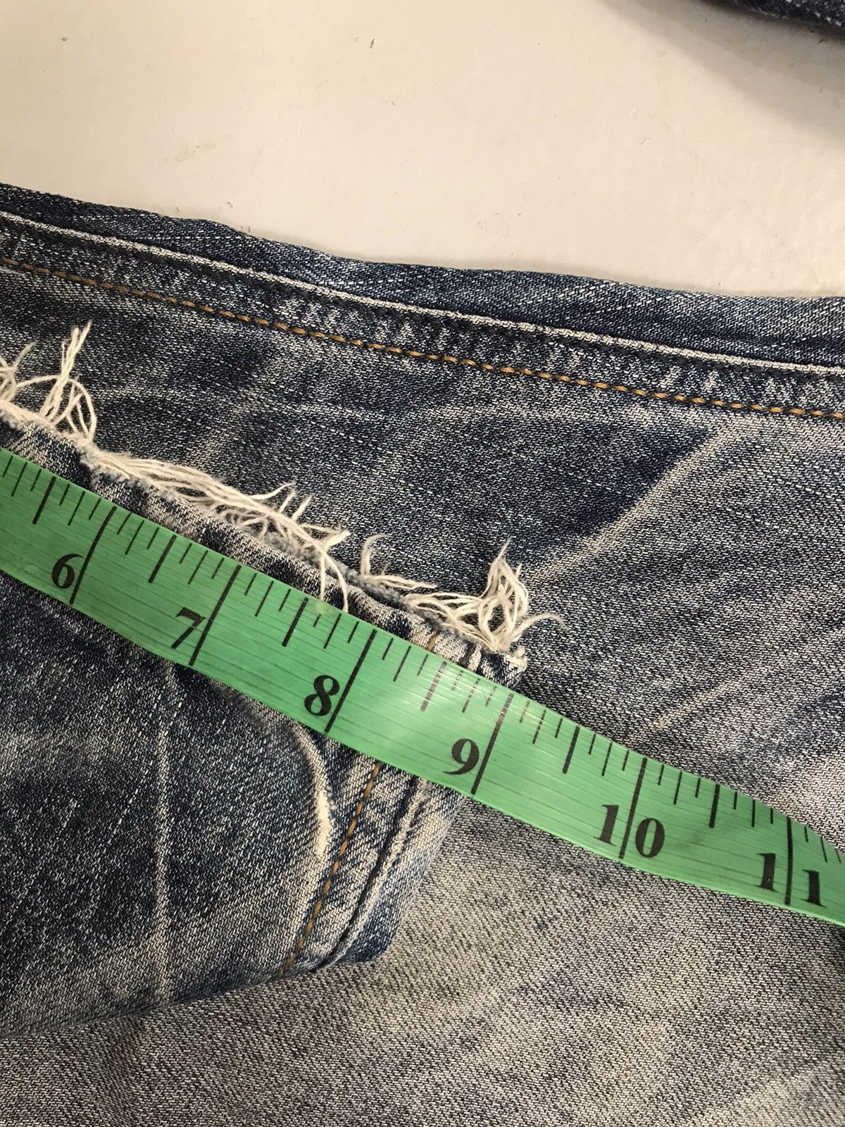 Japanese Brand Vintage Evisu inspired emboridered denim Size US 34 / EU 50 - 15 Thumbnail