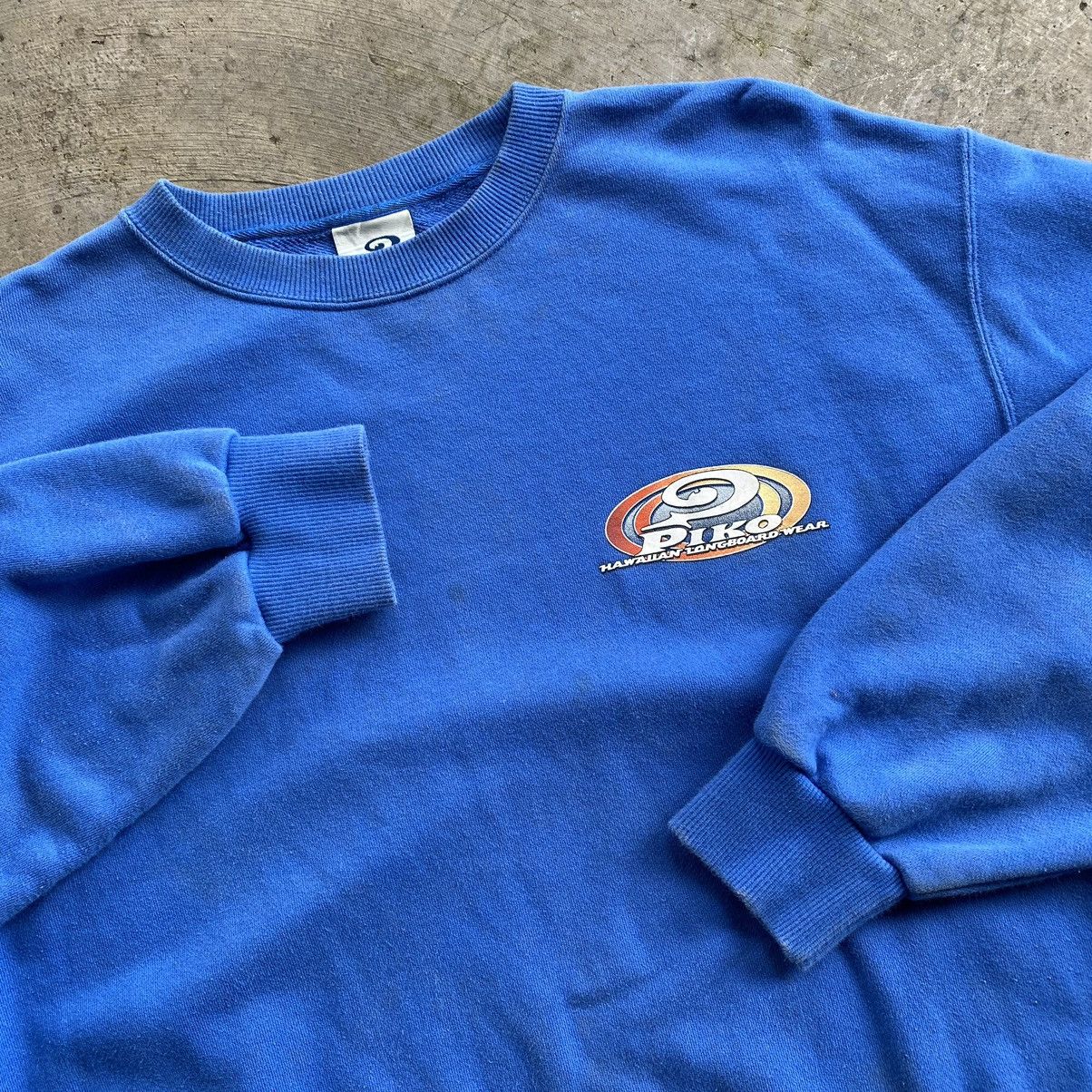 Vintage PIKO Hawaiian Surf Wear Sweatshirt Size US L / EU 52-54 / 3 - 7 Thumbnail