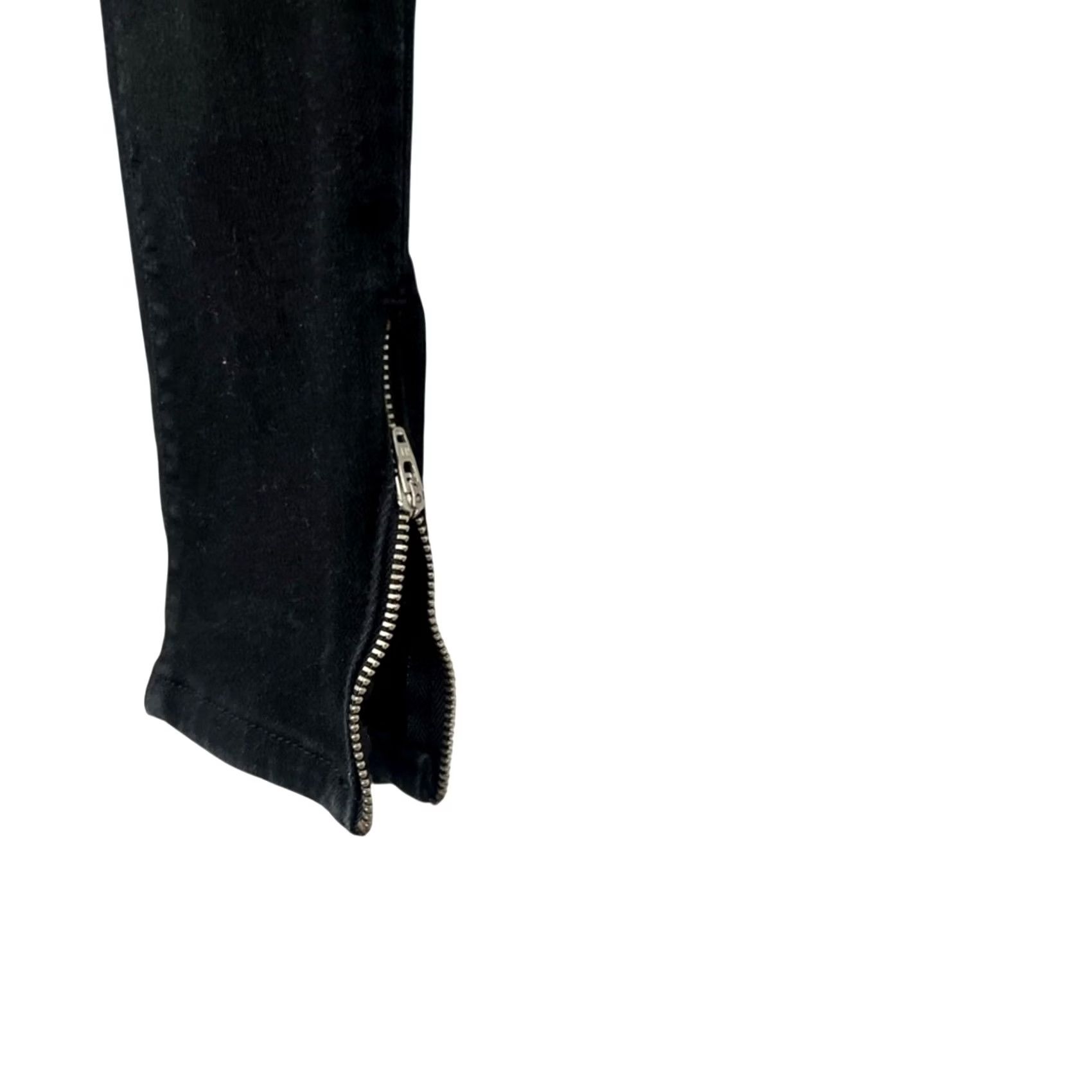 Vineyard Vines Vineyard Vines Skinny Jeans Womens Black Cotton Stretch 33x27 Clean Size 24" / US 00 / IT 34 - 5 Thumbnail