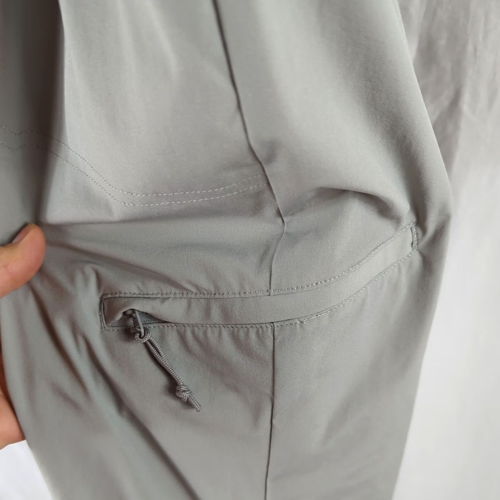 Vintage Cabela's Women's XL Light Gray Pull-on Nylon Hiking Active Pant Size 26" / US 2 / IT 38 - 4 Thumbnail