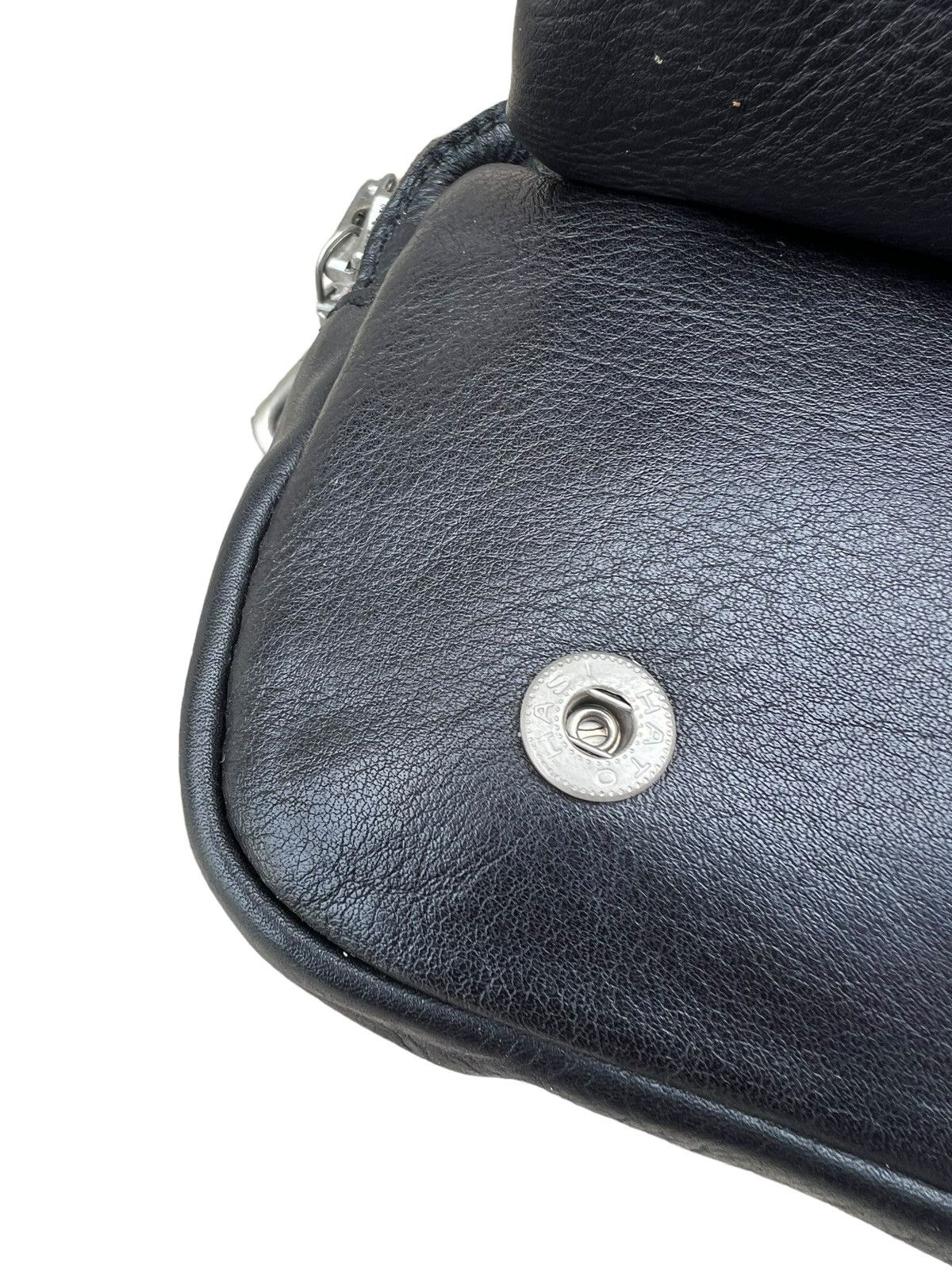 Leather OTIAS Japan Black Cow Leather Mini Bag Size ONE SIZE - 18 Thumbnail